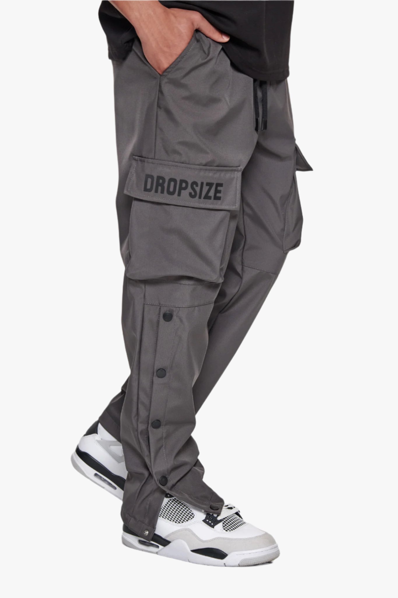 BIG CARGO TRACK PANTS ANTHRAZIT