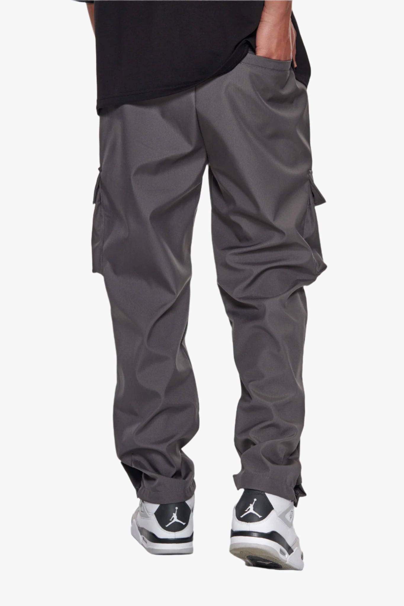 BIG CARGO TRACK PANTS ANTHRAZIT