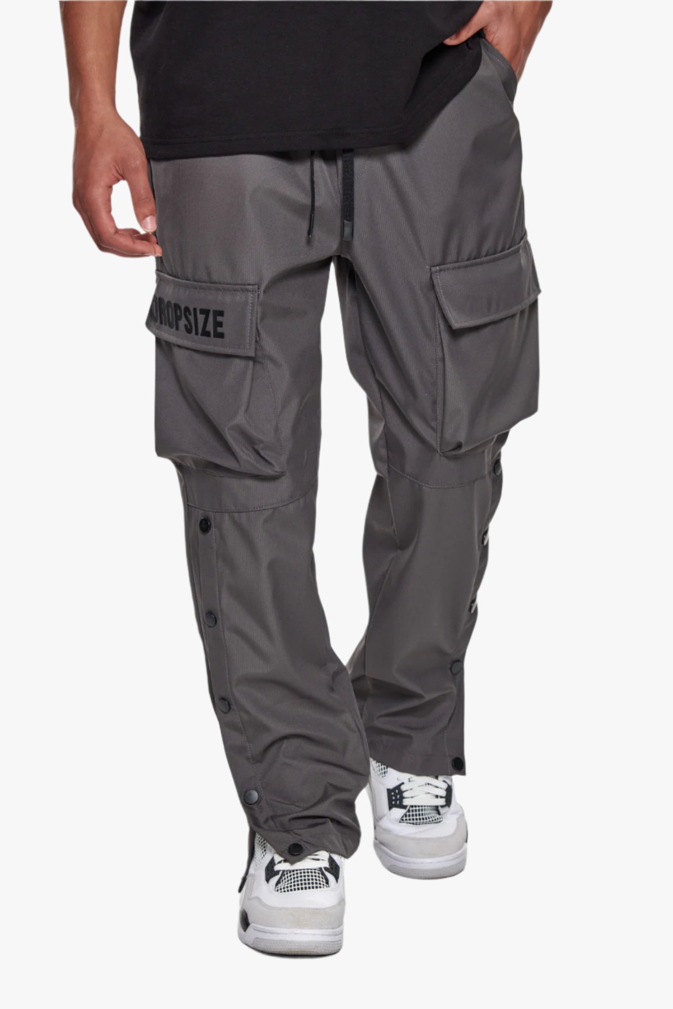 BIG CARGO TRACK PANTS ANTHRAZIT