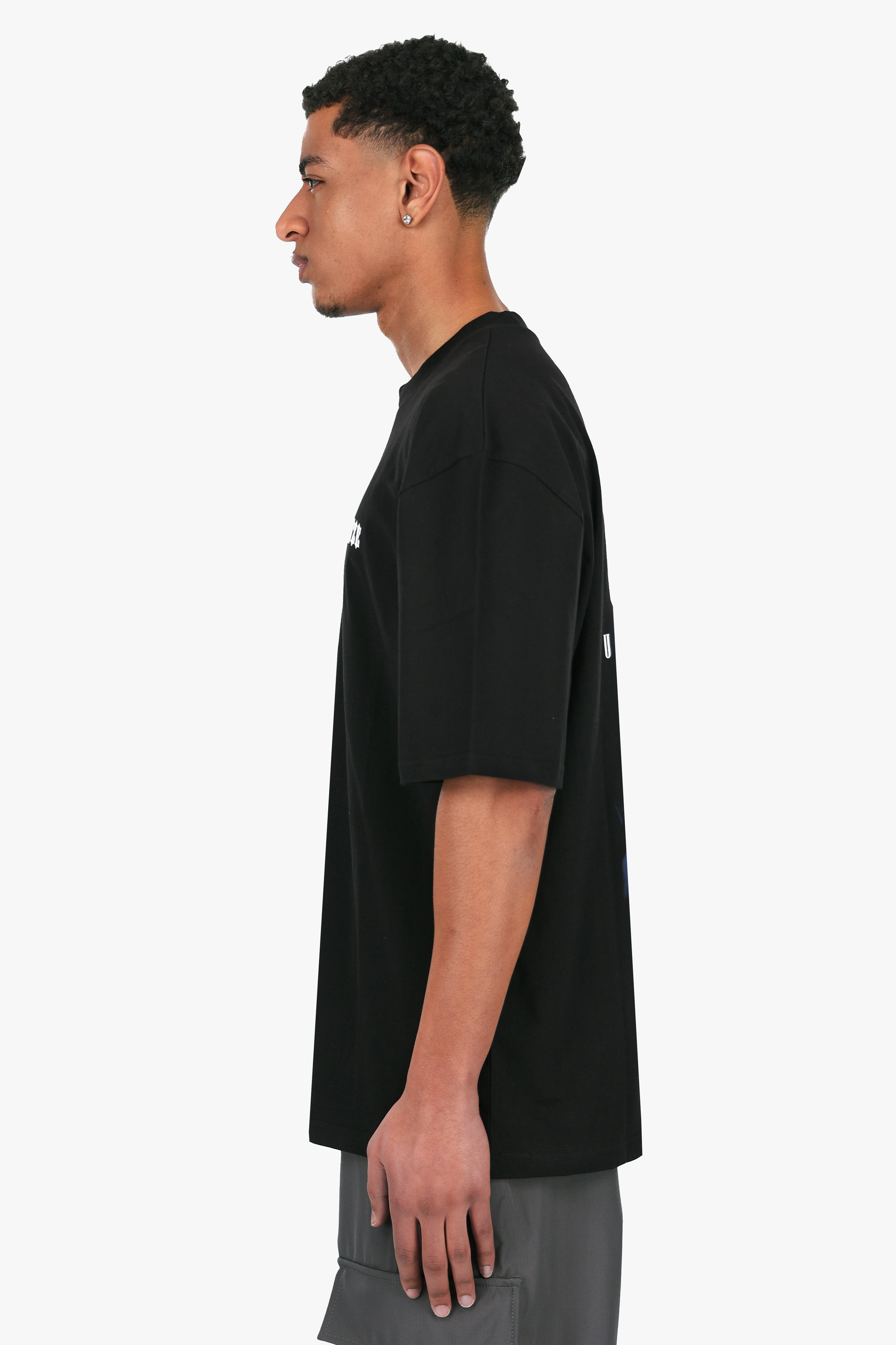 HEAVY OVERSIZED WORLD TOUR T-SHIRT BLACK