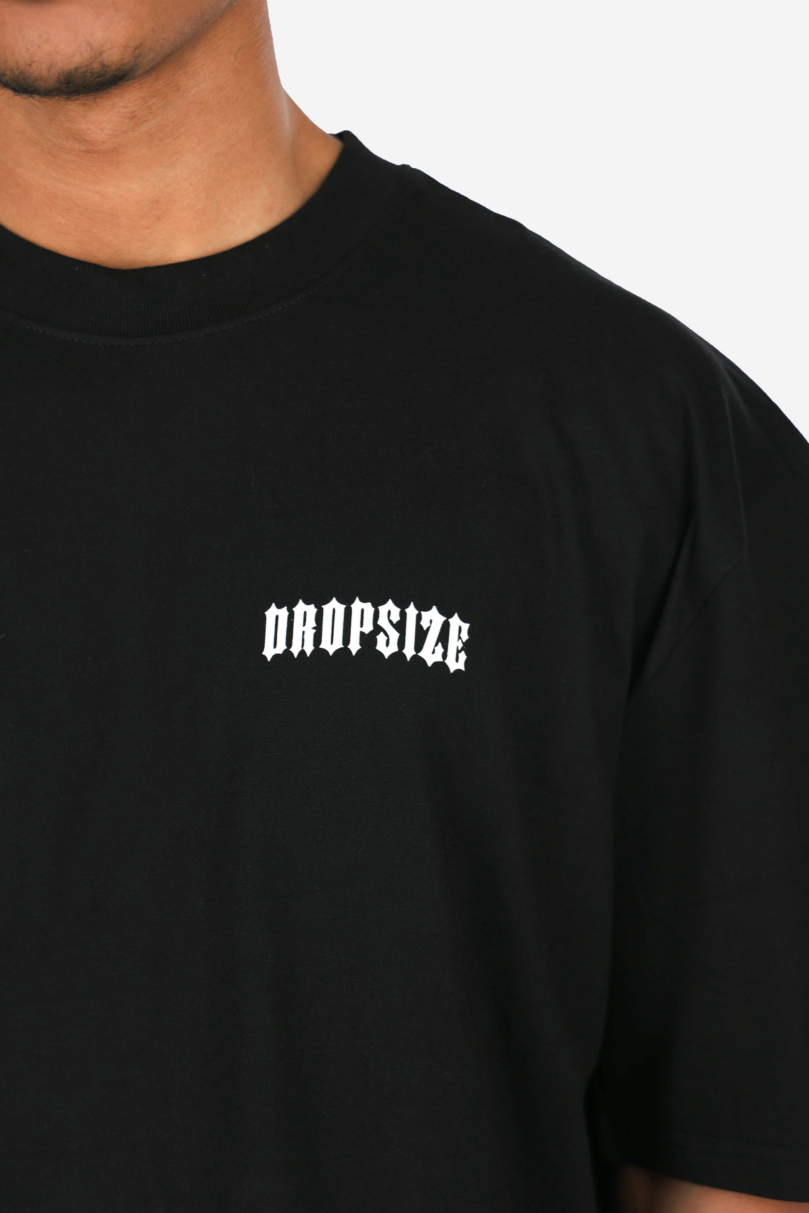 HEAVY OVERSIZED WORLD TOUR T-SHIRT BLACK