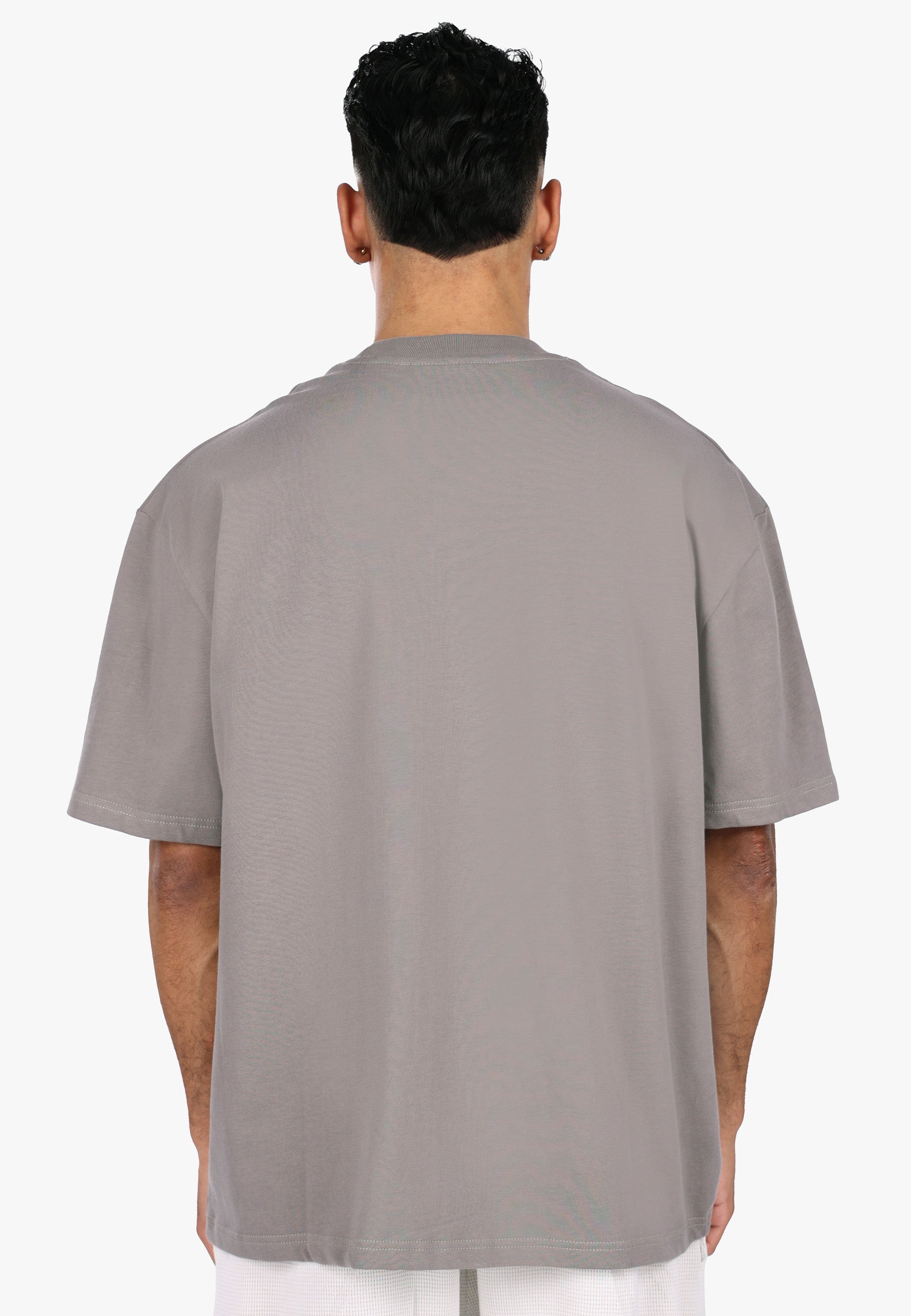 HEAVY OVERSIZE EMBO T-SHIRT DRIFTWOOD