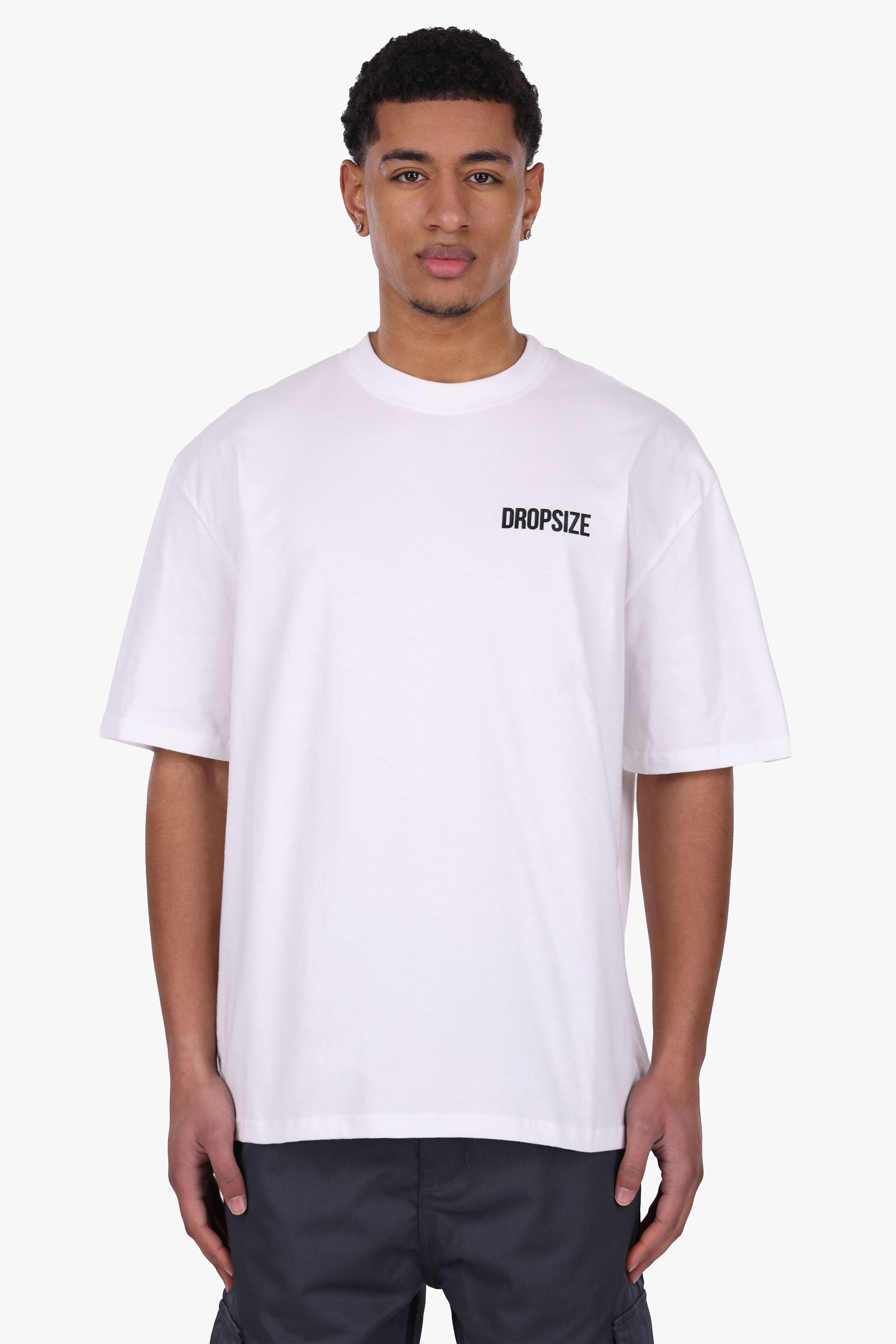 HEAVY OVERSIZE DPSZE EAGLE T-SHIRT WHITE