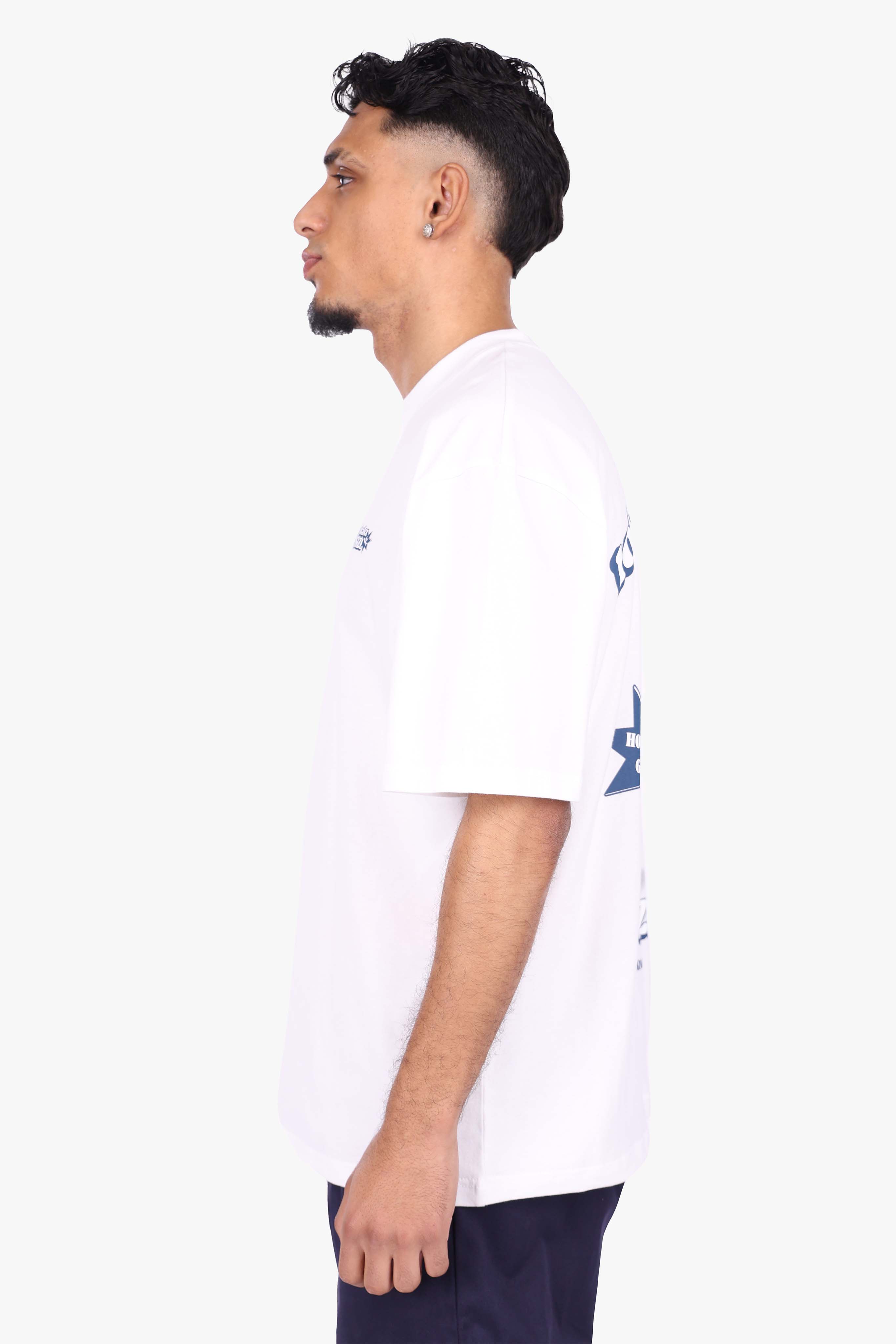 HEAVY OVERSIZE ICE CREAM T-SHIRT WHITE