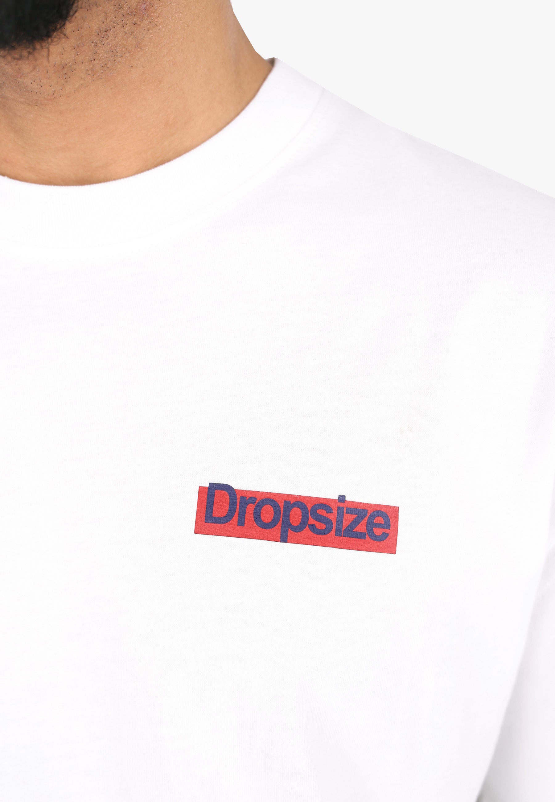 HEAVY OVERSIZE HUSTLE CULTURE T-SHIRT WHITE