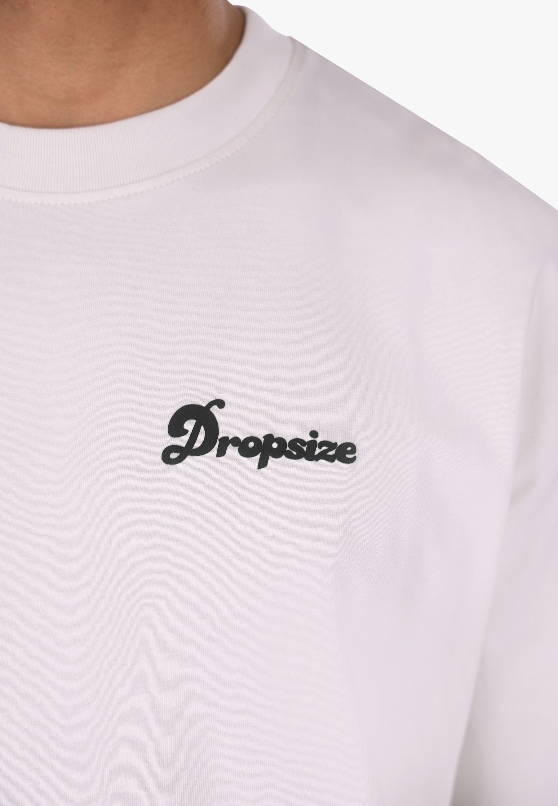 HEAVY OVERSIZED DREAM AND GRIND T-SHIRT LIGHT GREY