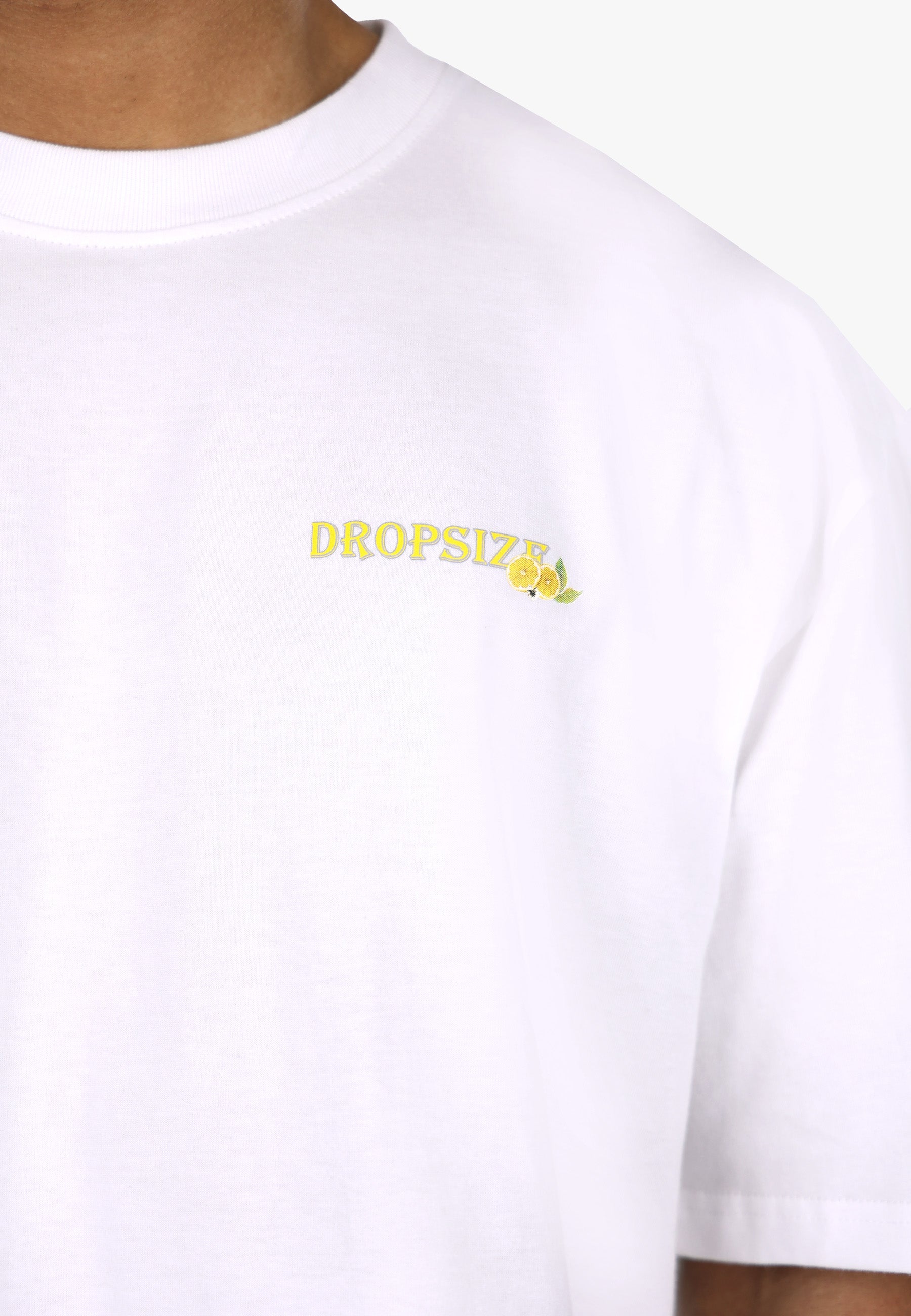 HEAVY OVERSIZE CITRUS T-SHIRT WHITE