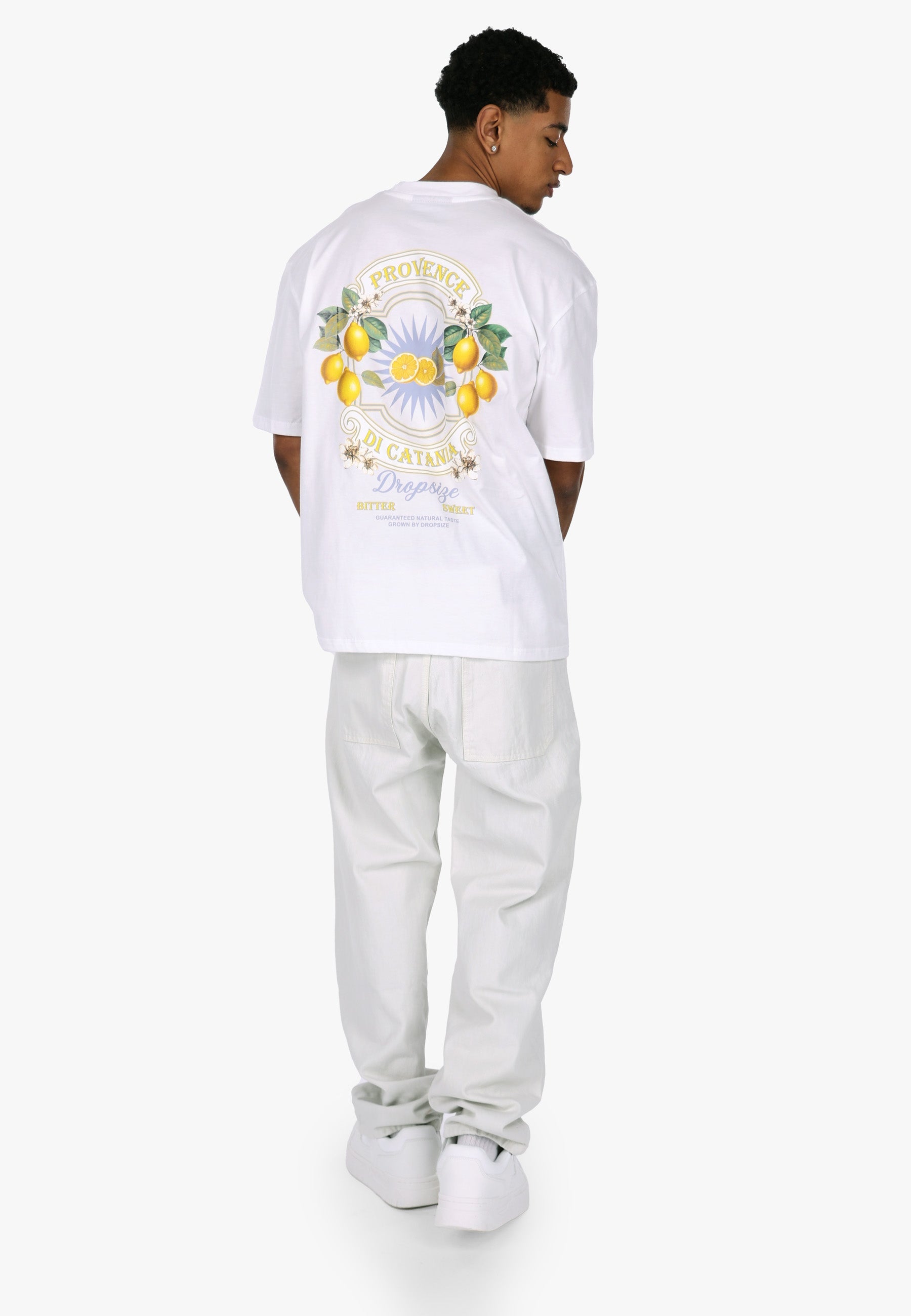 HEAVY OVERSIZE CITRUS T-SHIRT WHITE