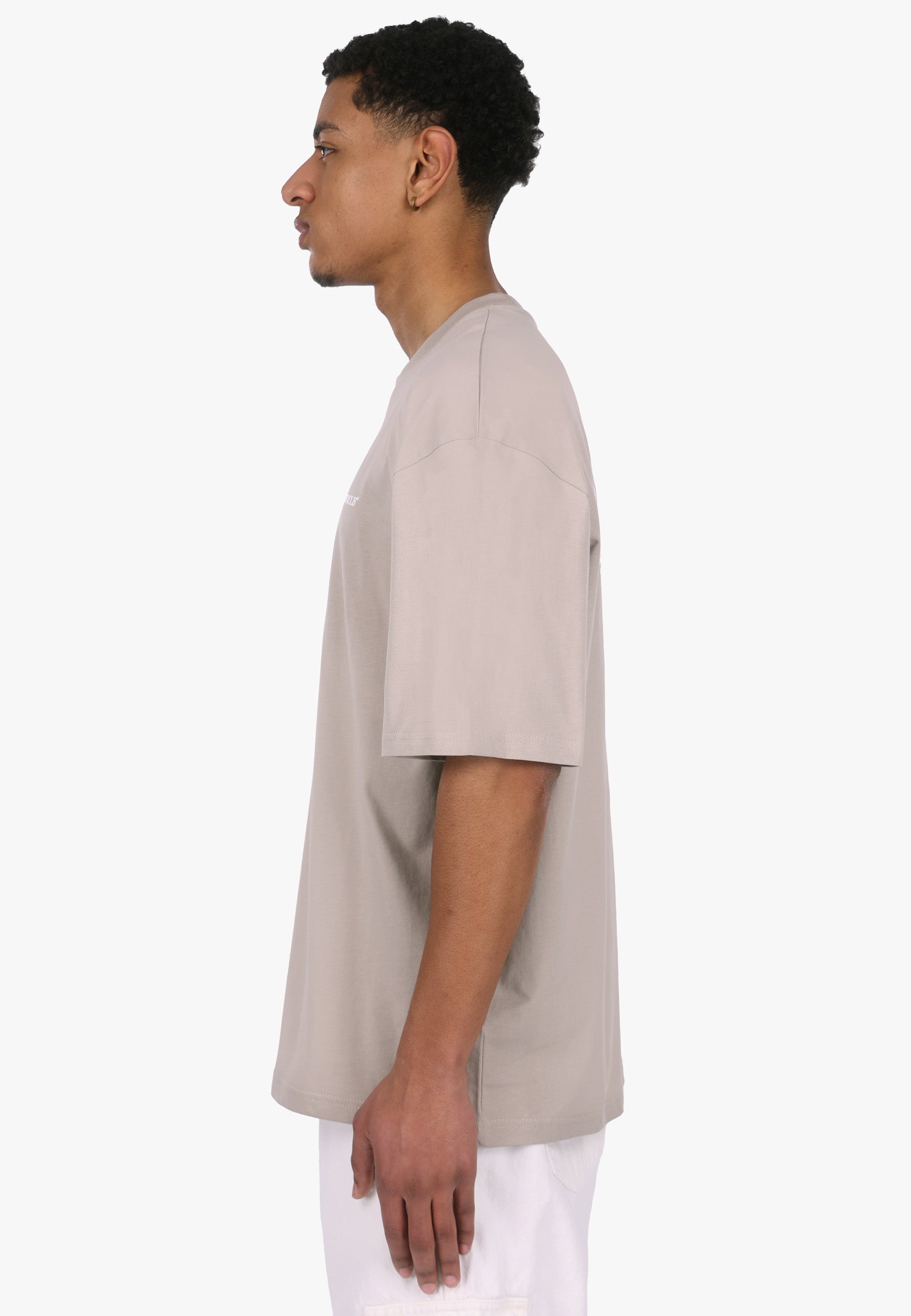 HEAVY OVERSIZE STRTCLB T-SHIRT PUMIC STONE