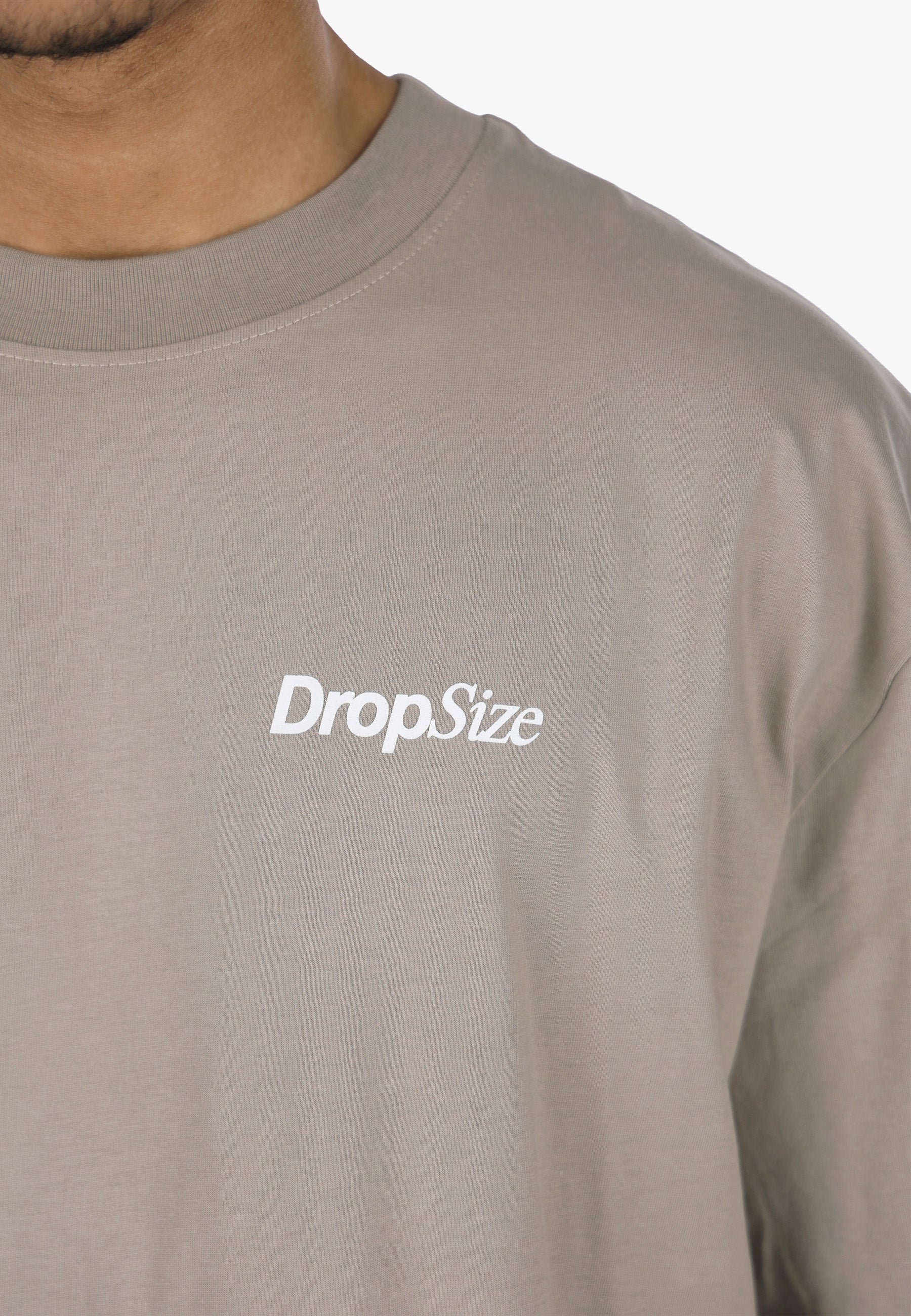 HEAVY OVERSIZE YESTERDAY T-SHIRT SIMPLY TAUPE