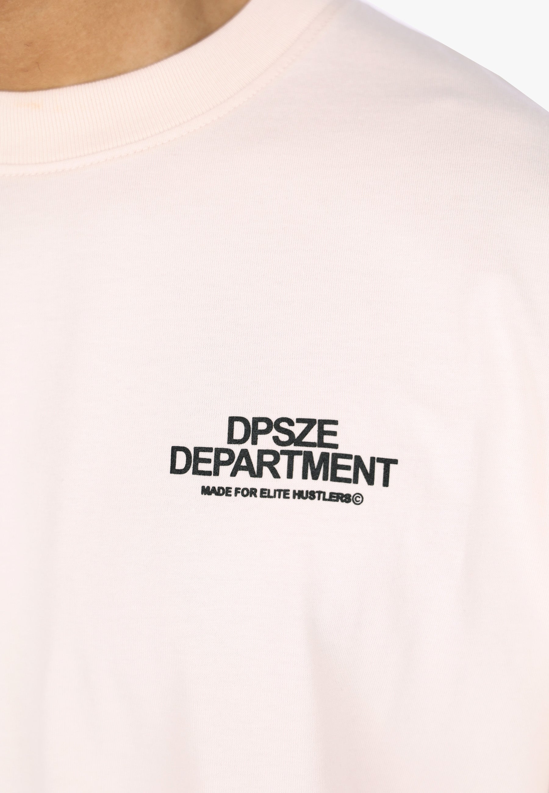 HEAVY OVERSIZE DPSZE DEPARTMENT T-SHIRT COCONUT MILK