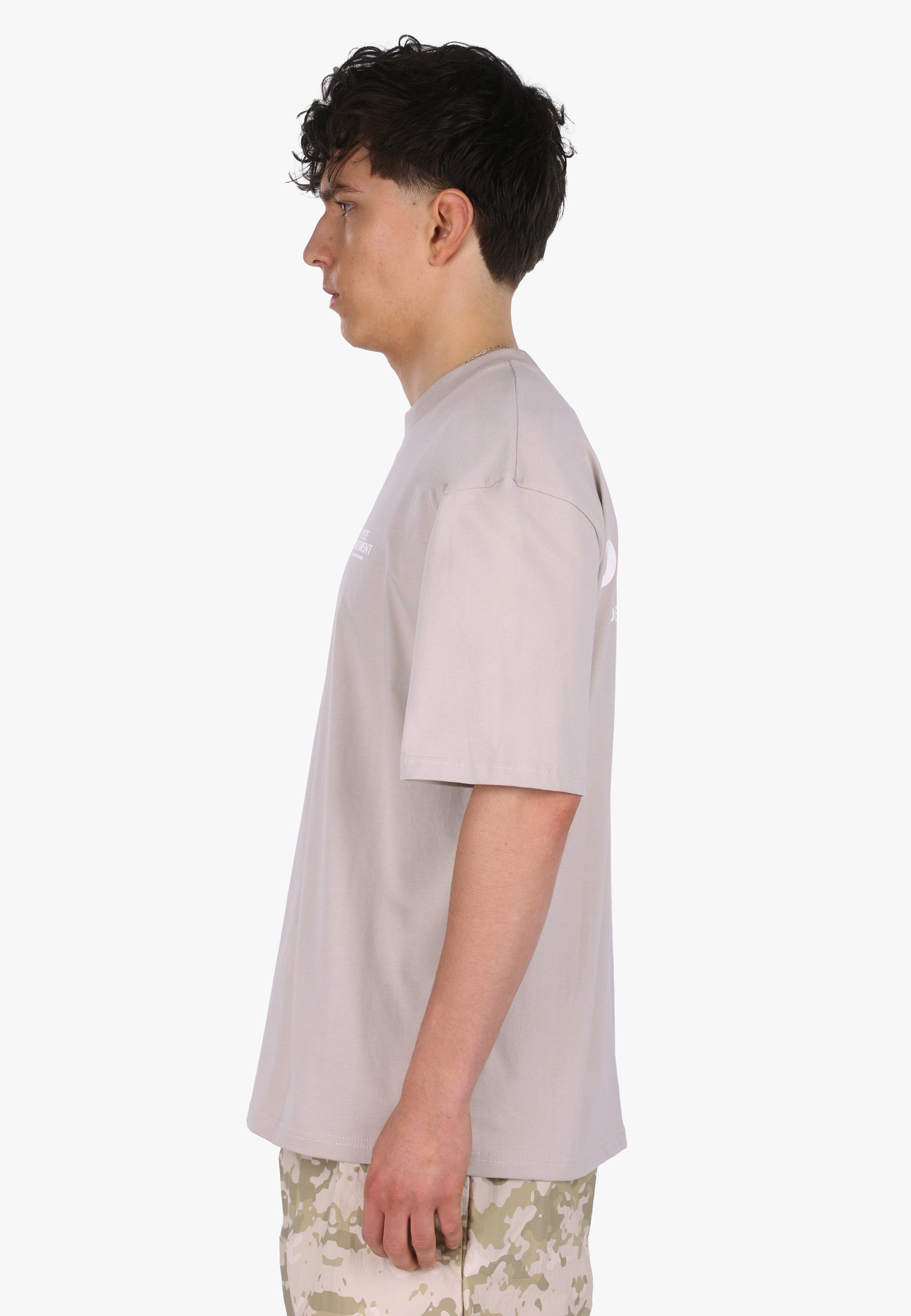 HEAVY OVERSIZE DPSZE DEPARTMENT T-SHIRT MOONBEAM