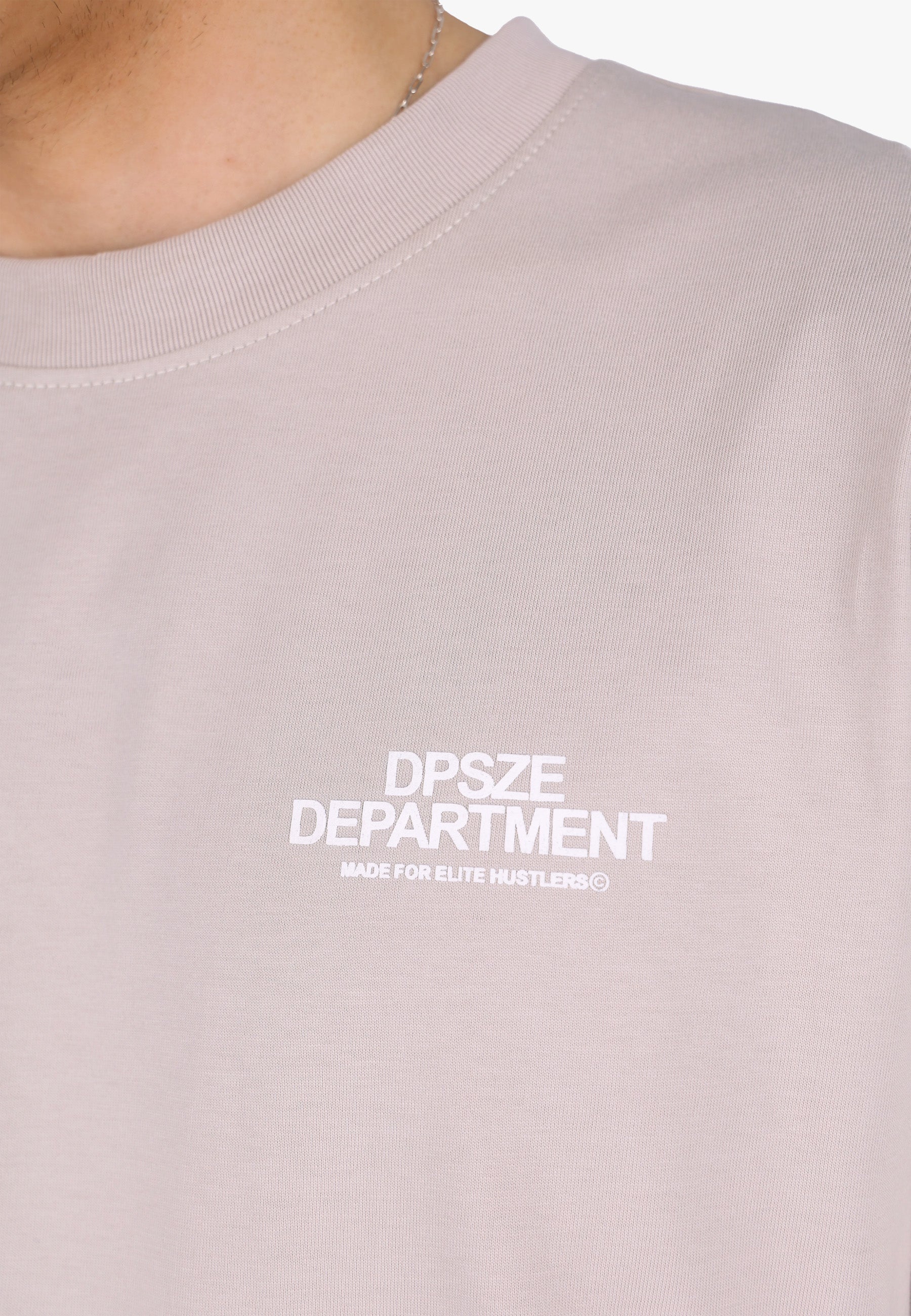 HEAVY OVERSIZE DPSZE DEPARTMENT T-SHIRT MOONBEAM