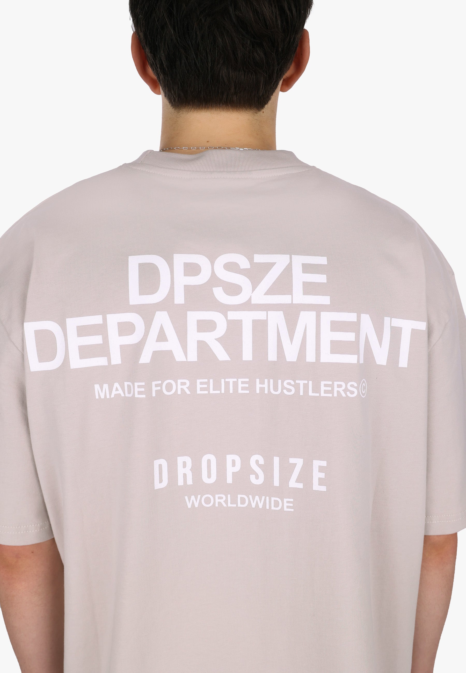 HEAVY OVERSIZE DPSZE DEPARTMENT T-SHIRT MOONBEAM