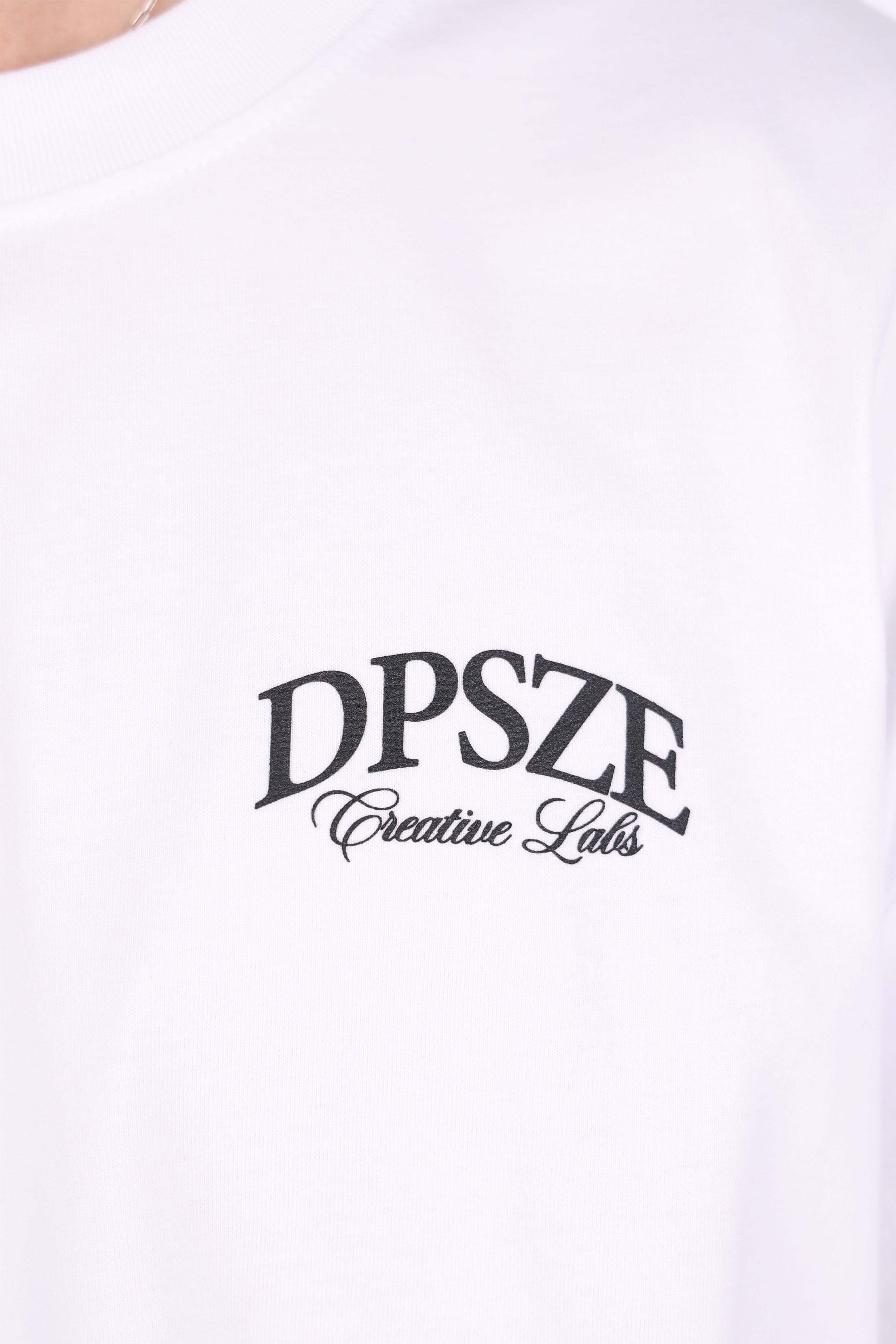 HEAVY OVERSIZE DPSZE BACKPRINT T-SHIRT WHITE