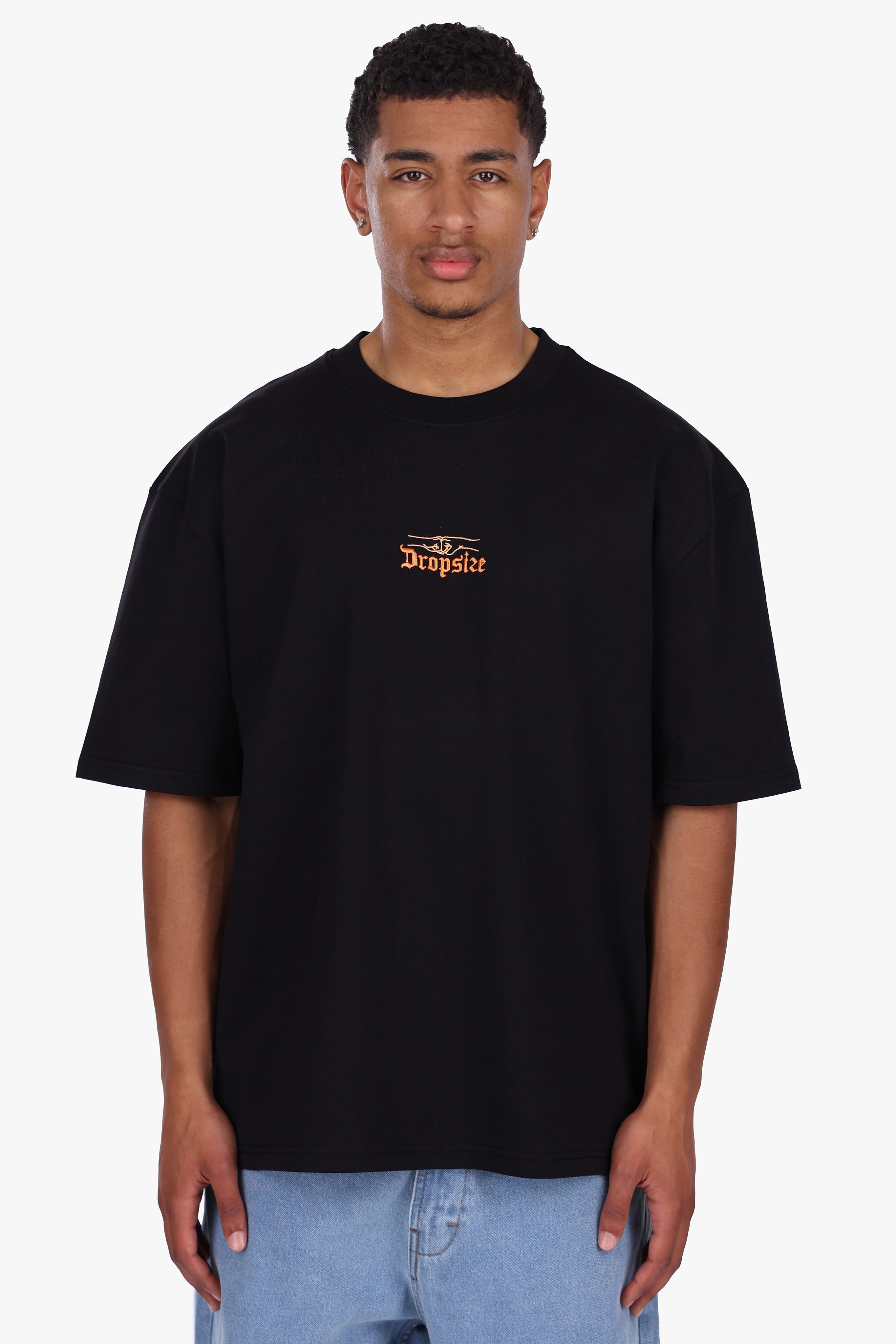 4BRO BUBATZ T-SHIRT BLACK/ORANGE