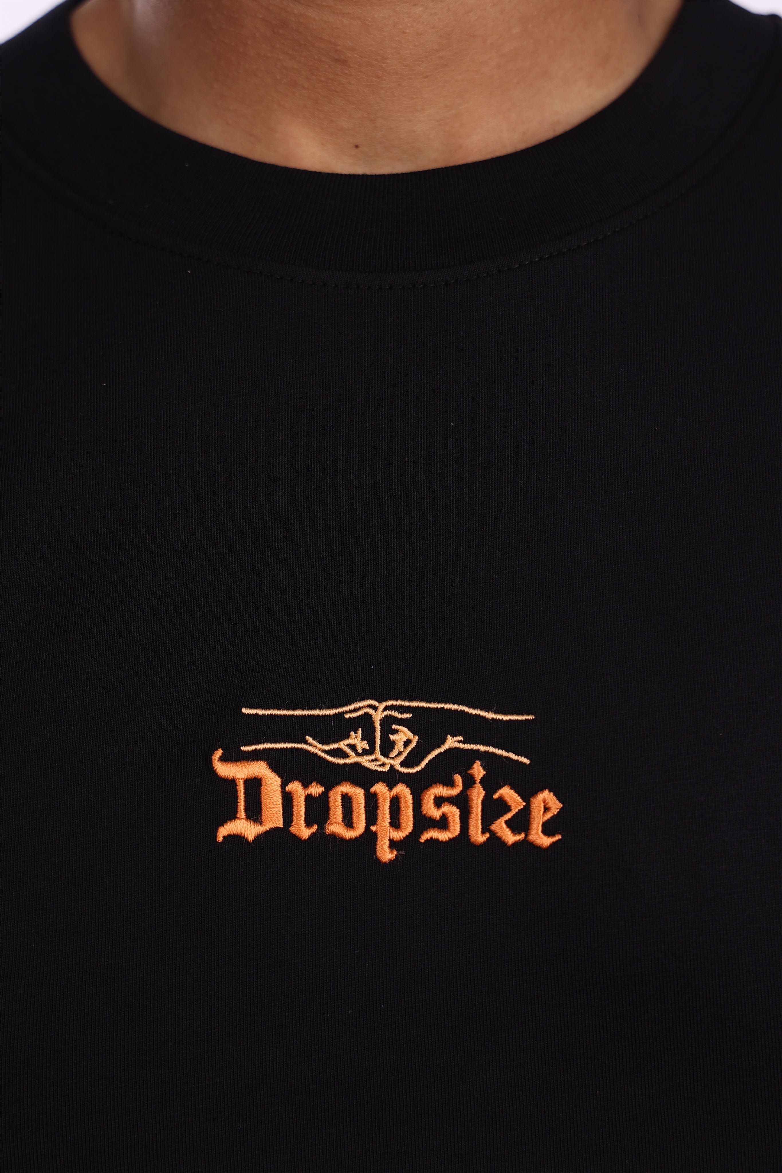 4BRO BUBATZ T-SHIRT BLACK/ORANGE