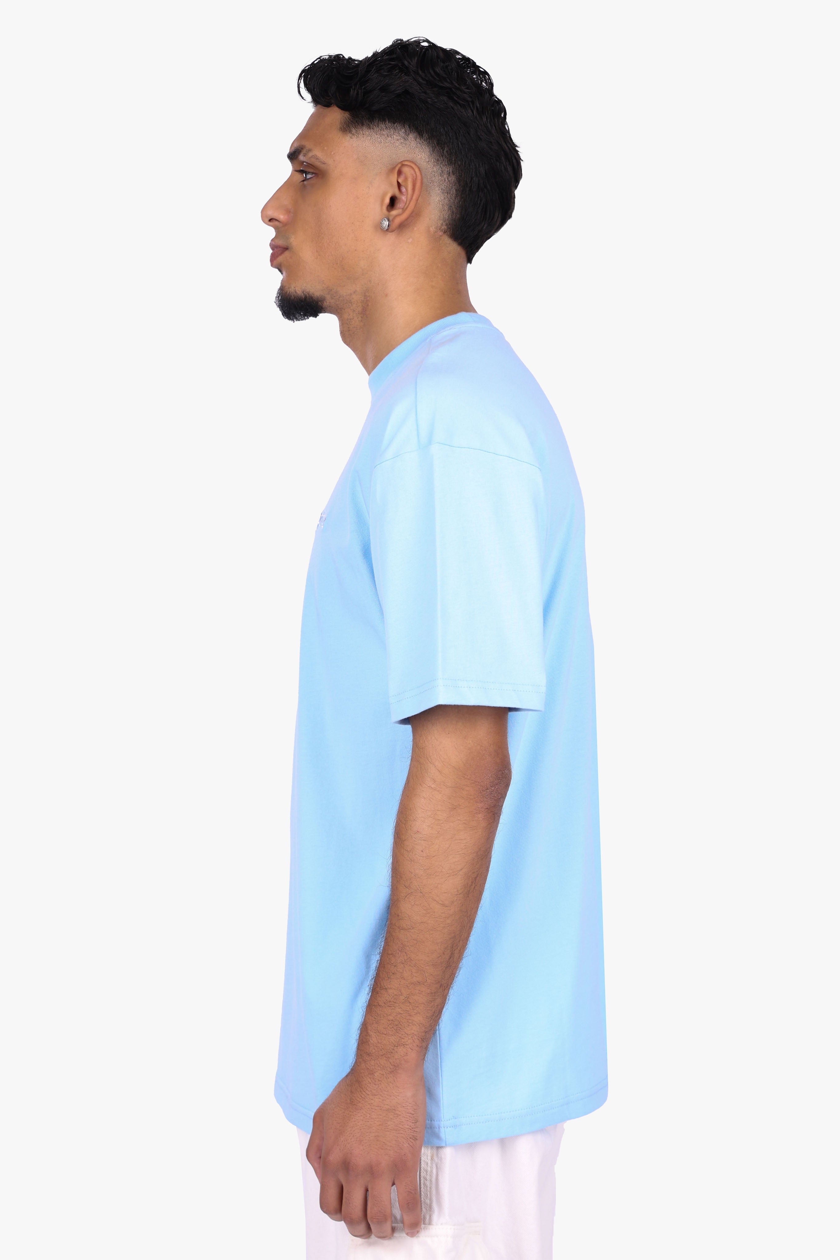 REGULAR FIT T-SHIRT BABY BLUE