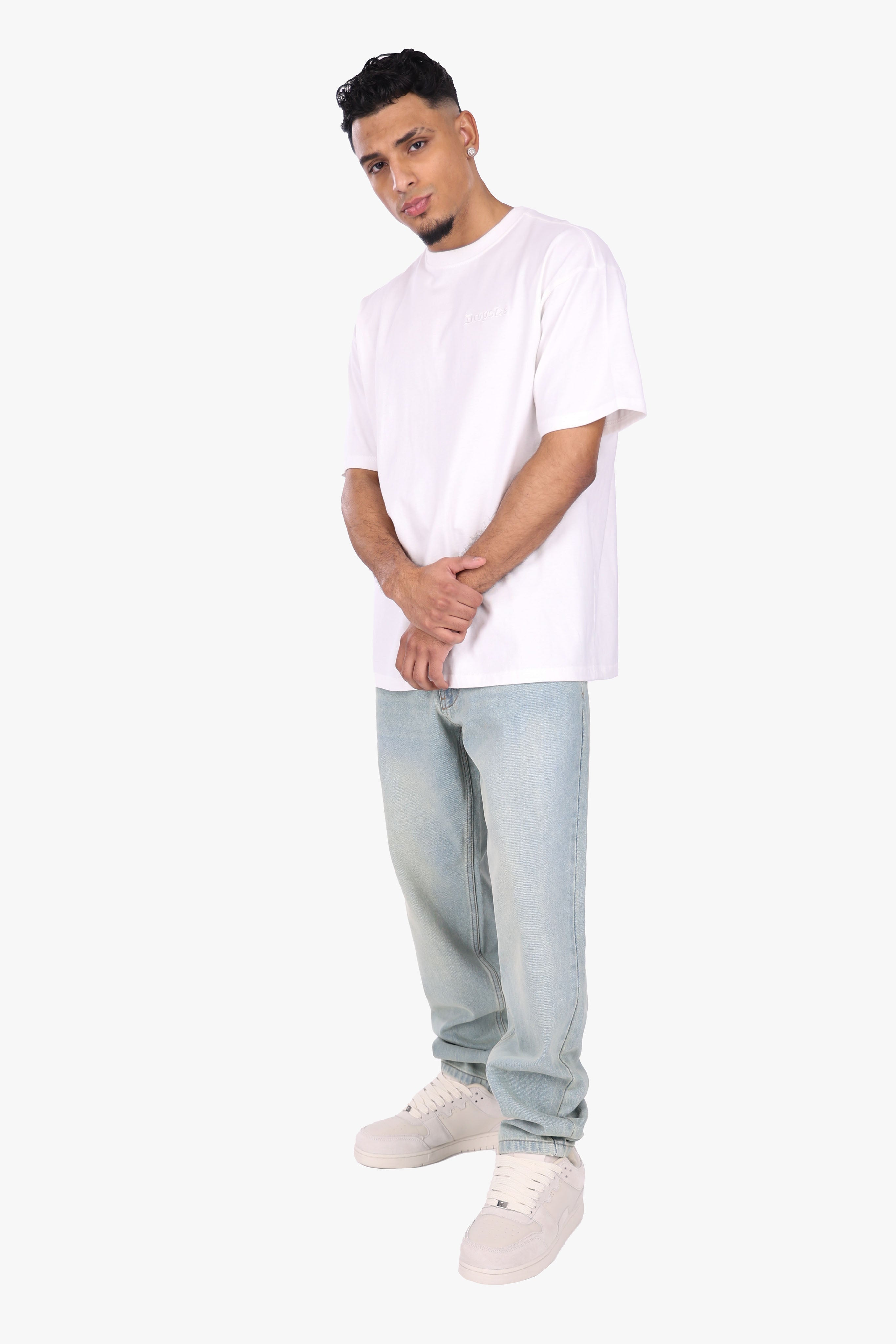 REGULAR FIT T-SHIRT CREAM WHITE