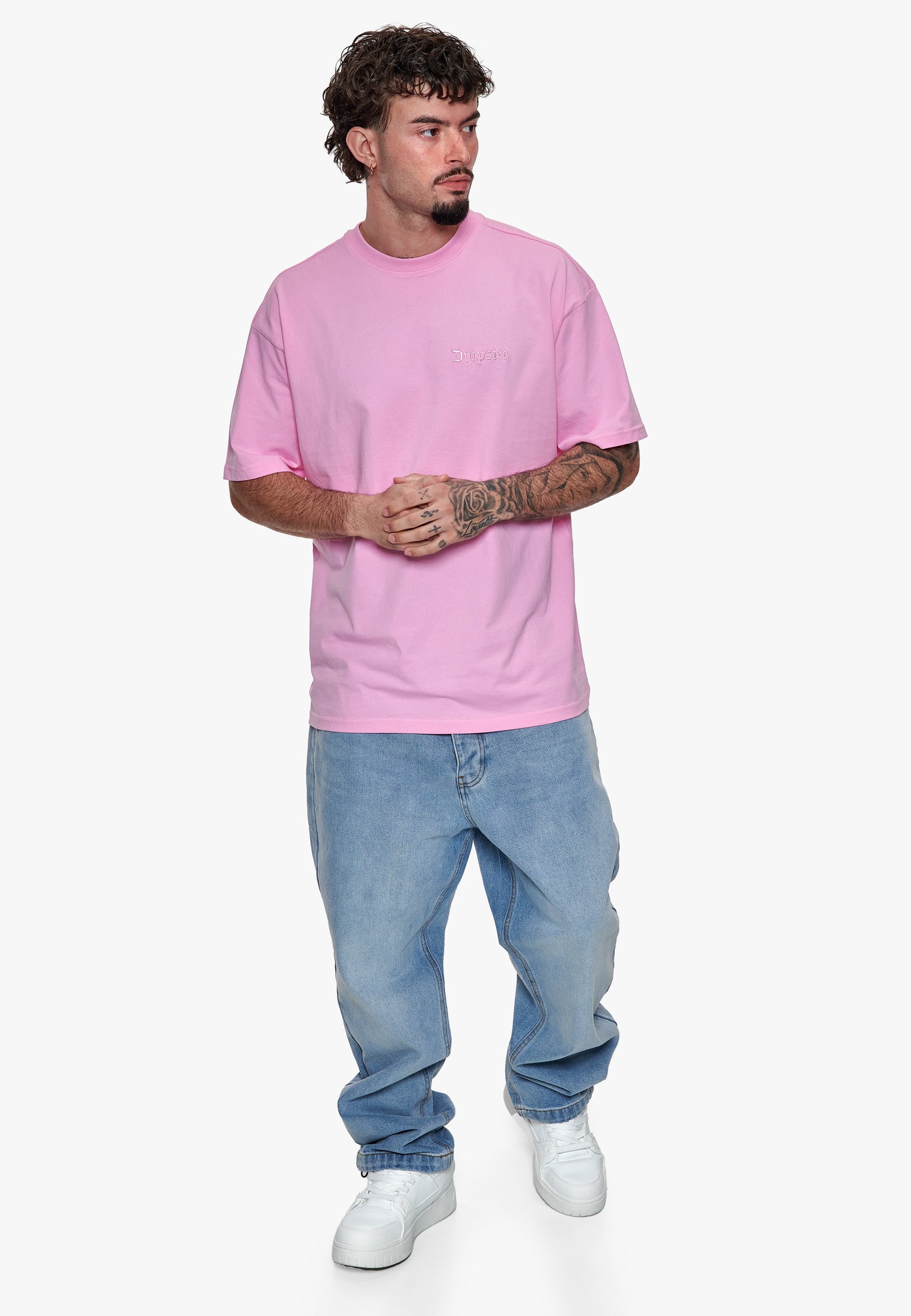 REGULAR FIT T-SHIRT PINK