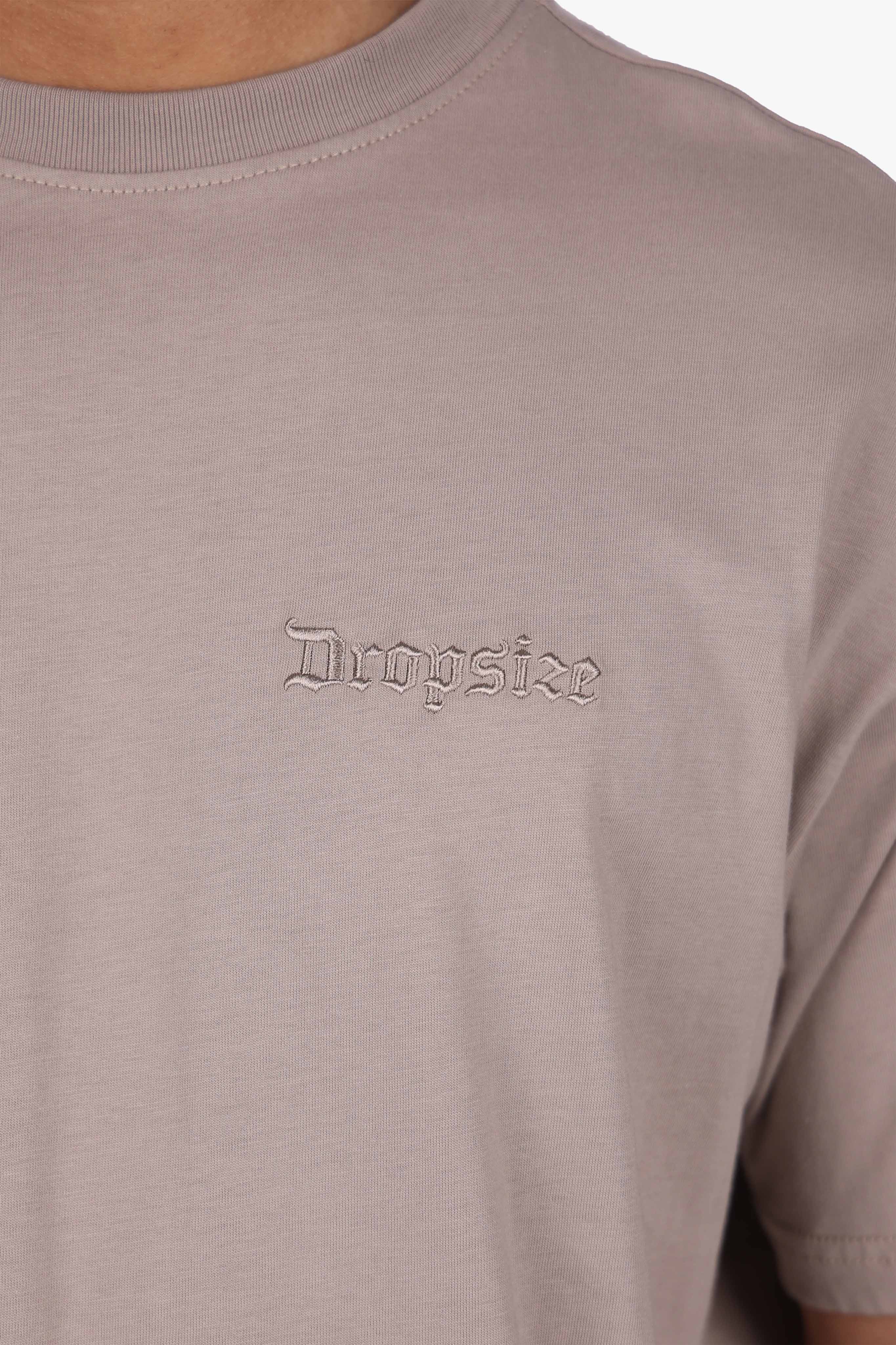 REGULAR FIT T-SHIRT SIMPLY TAUPE