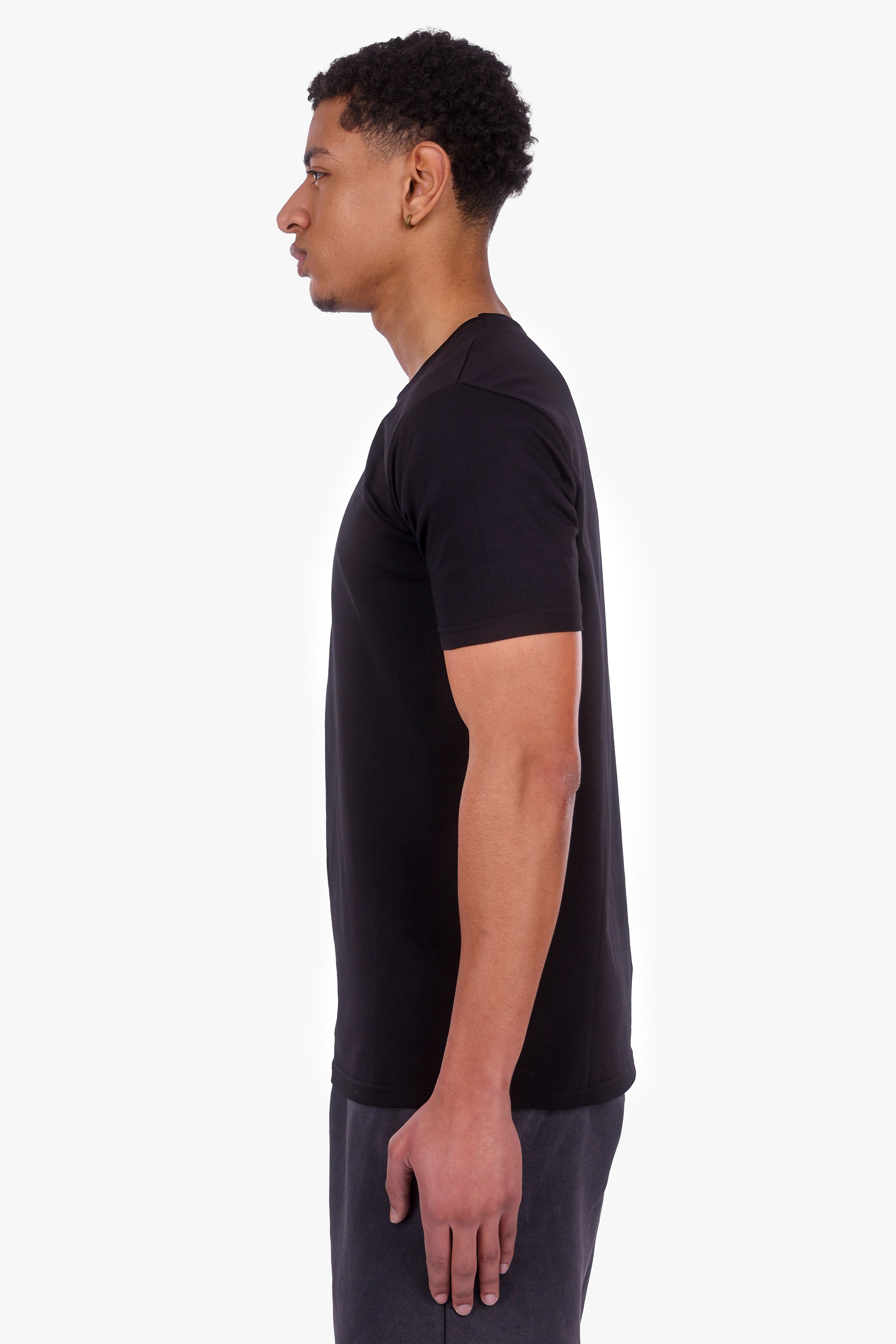 SLIM FIT T-SHIRT BLACK