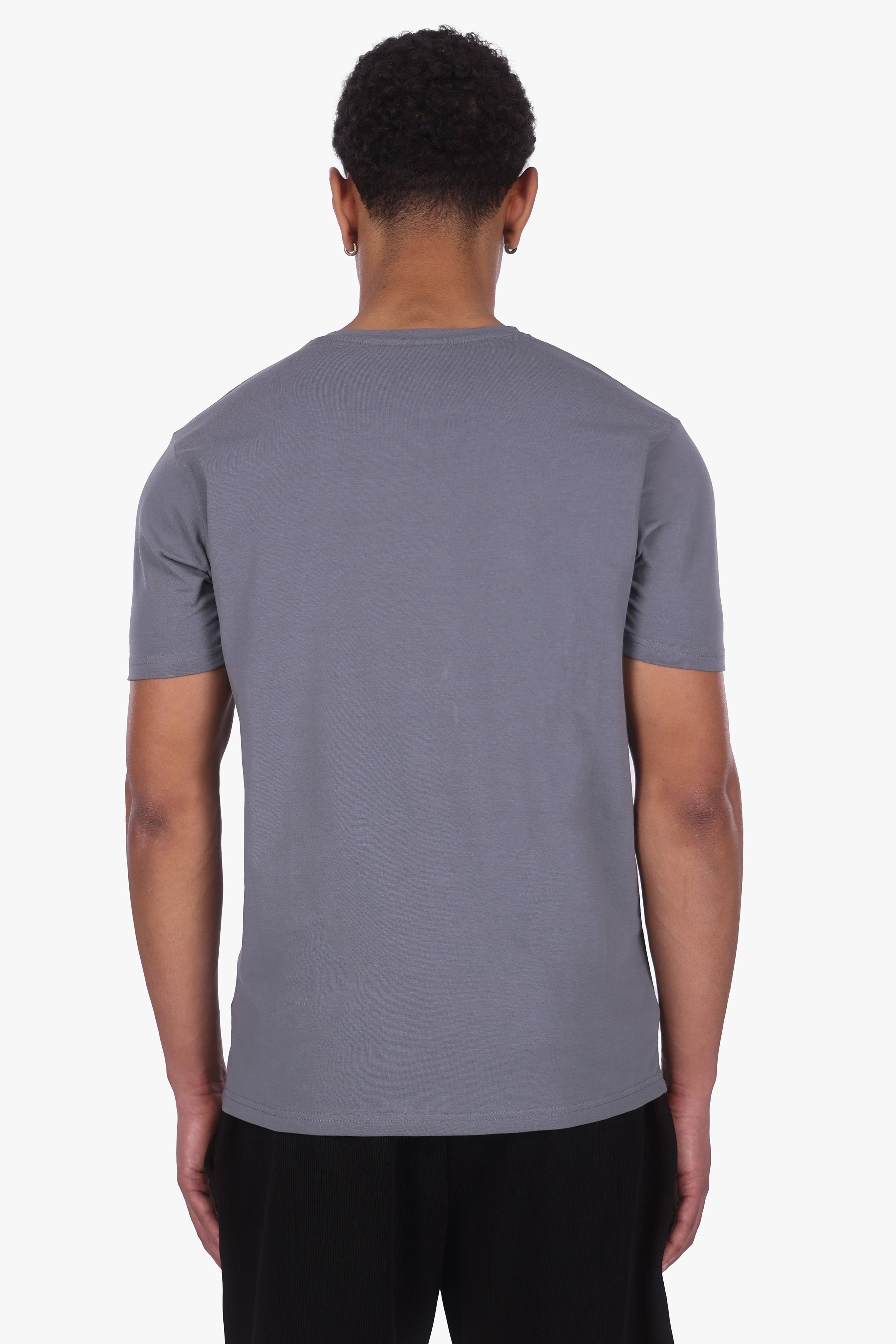 SLIM FIT T-SHIRT STEEL GREY