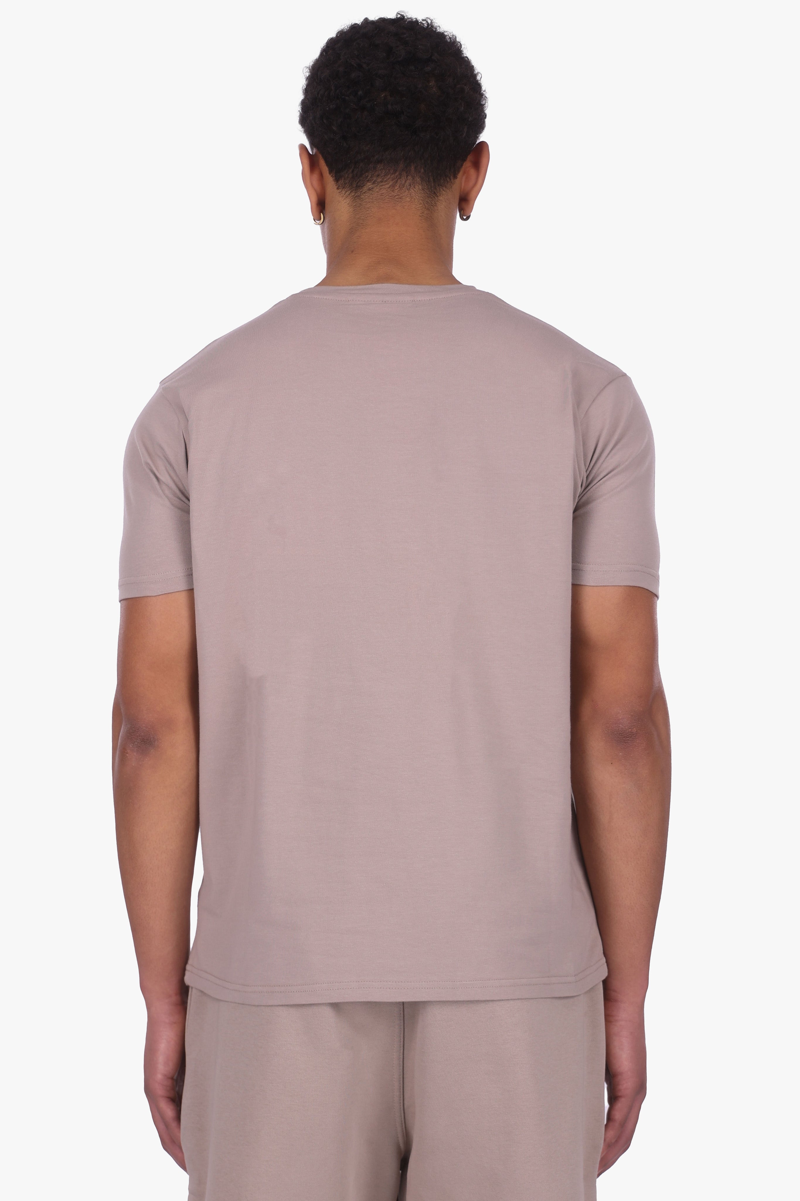 SLIM FIT T-SHIRT SIMPLY TAUPE