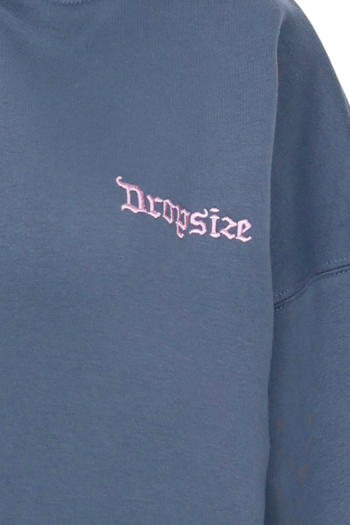 WOMENS BASIC HOODIE STORMY GREY
