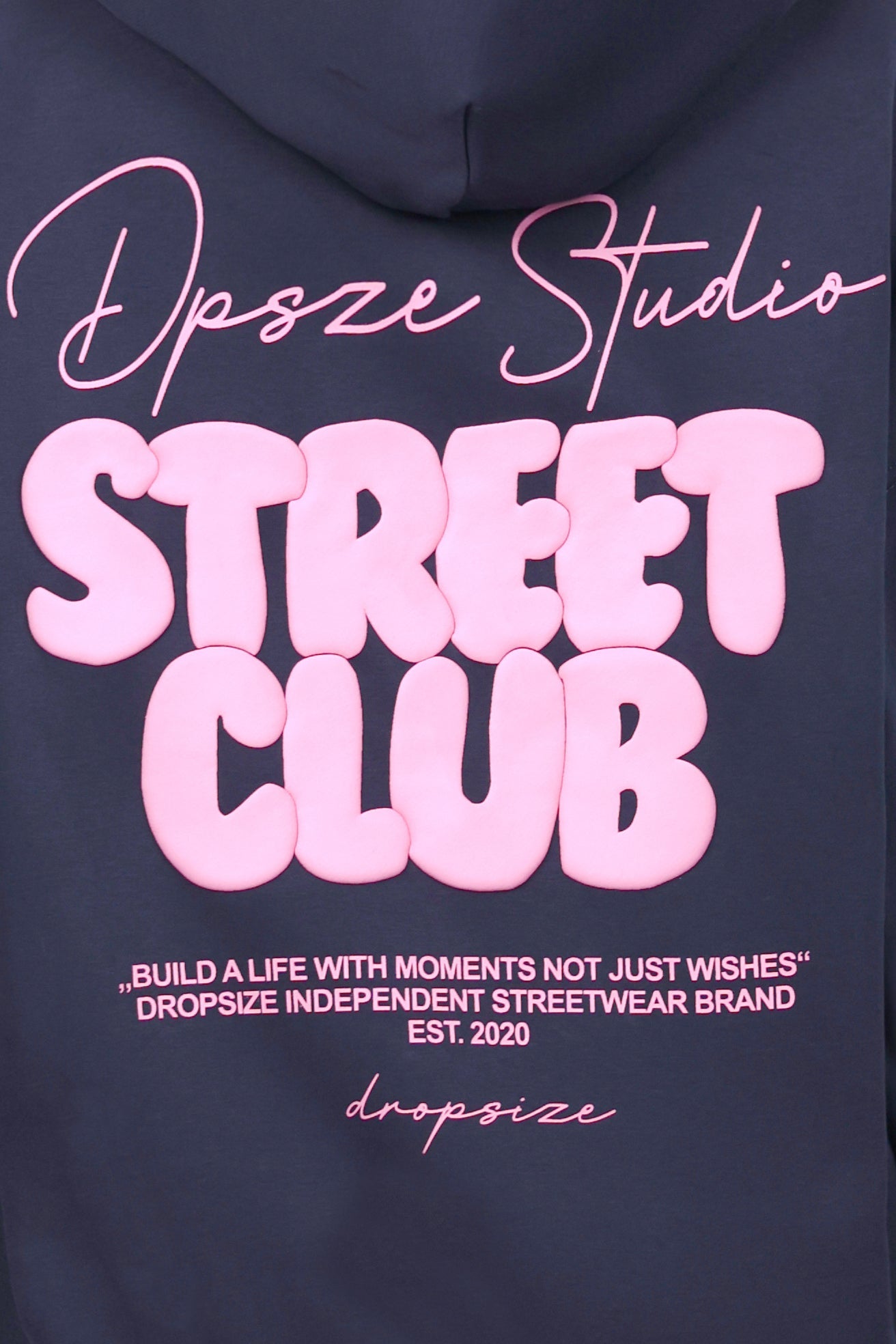 WOMENS STREET CLUB HOODIE NAVY