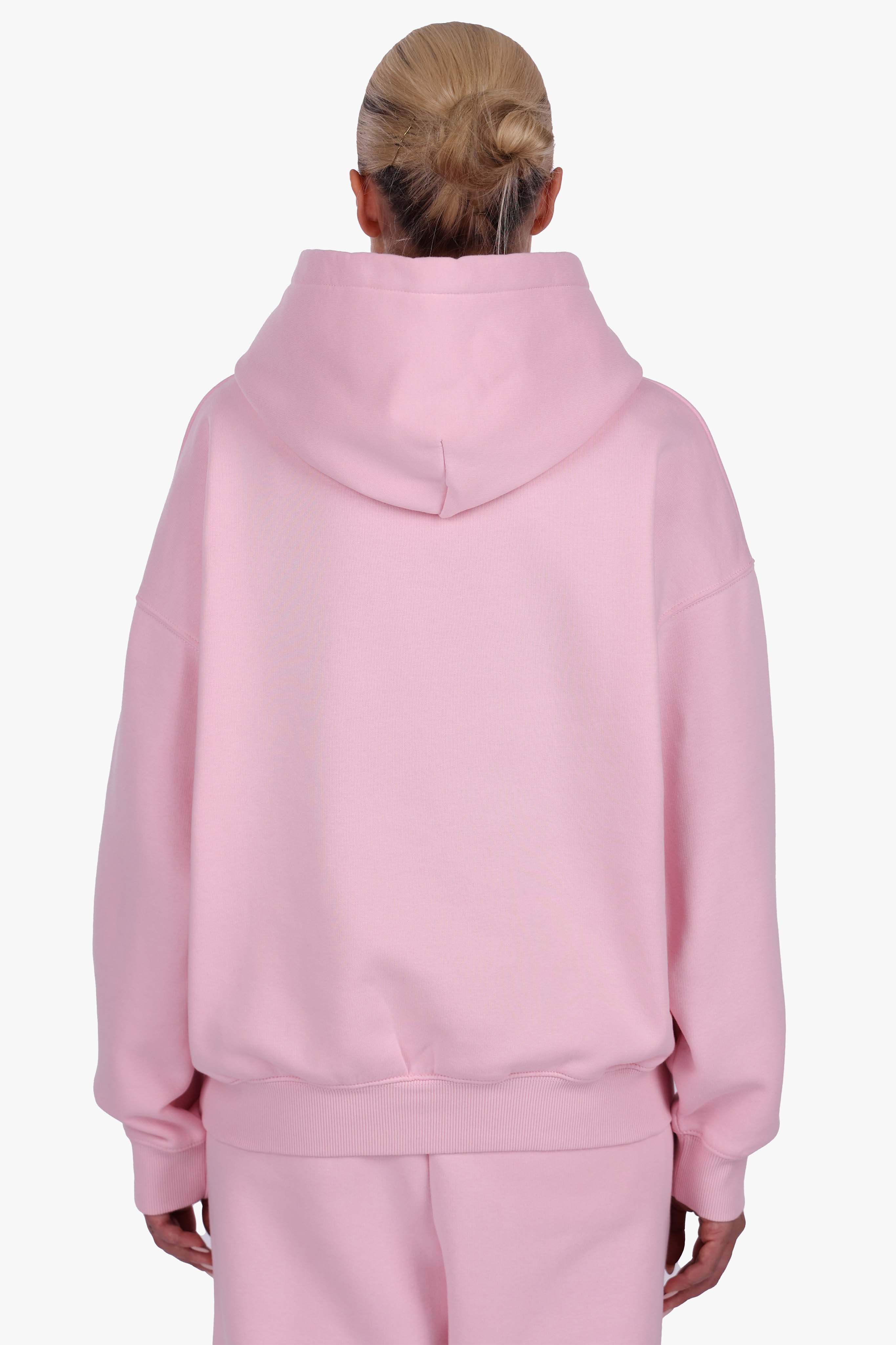 WOMEN BASIC COZY HOODIE PINK