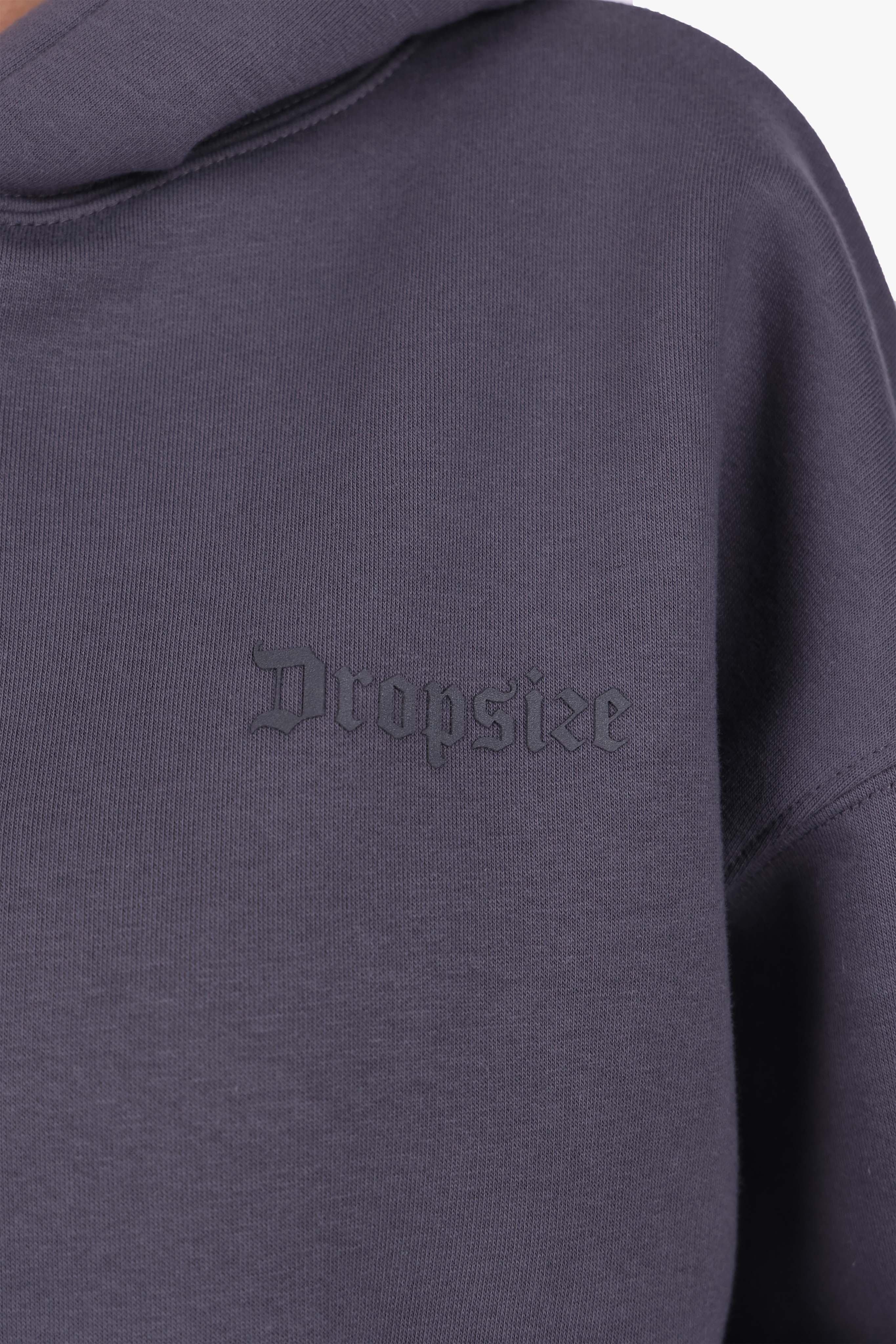 WOMEN BASIC COZY HOODIE STEEL GREY