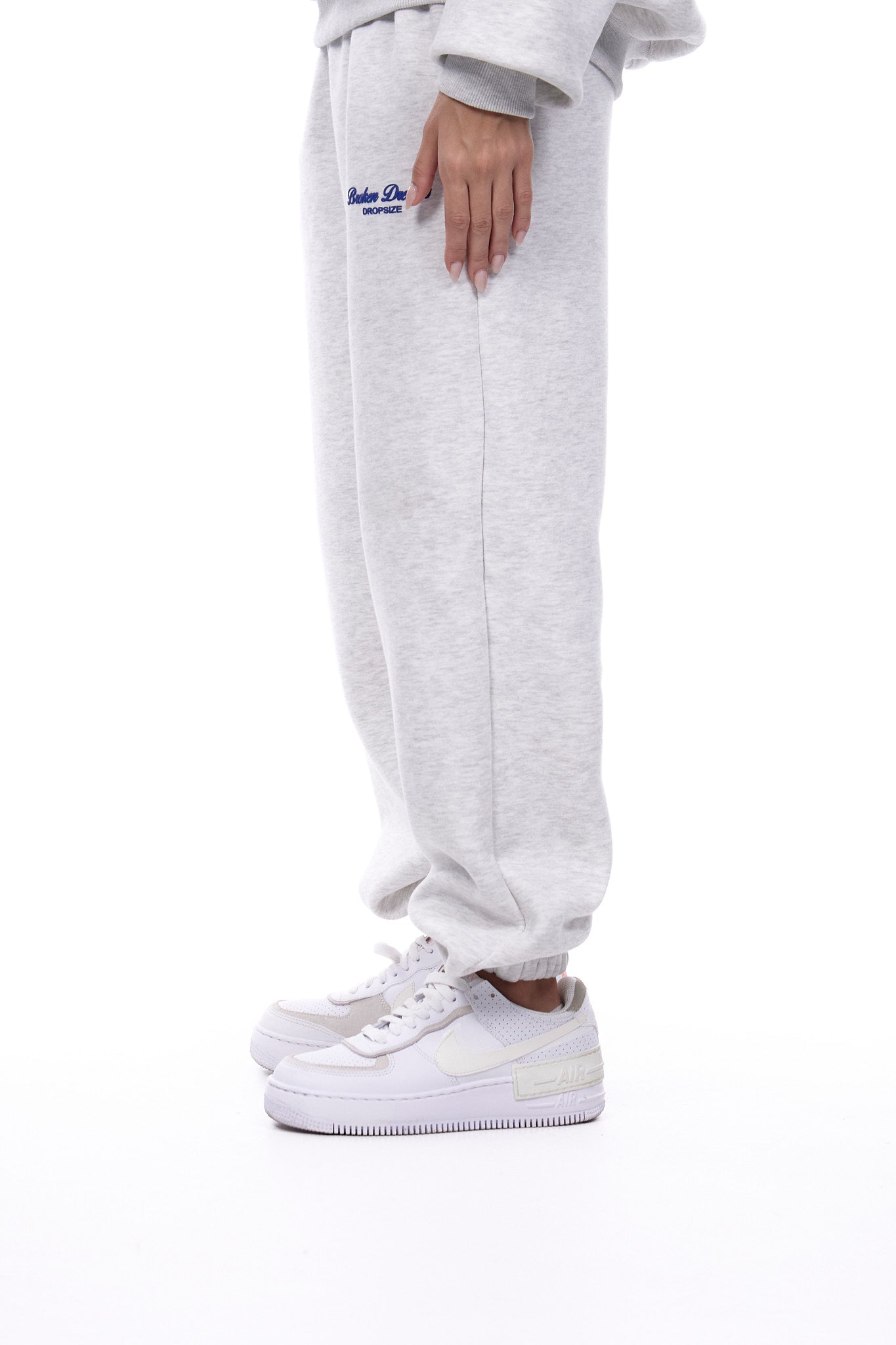 WOMENS BROKEN DREAMS JOGGER GREY MELANGE