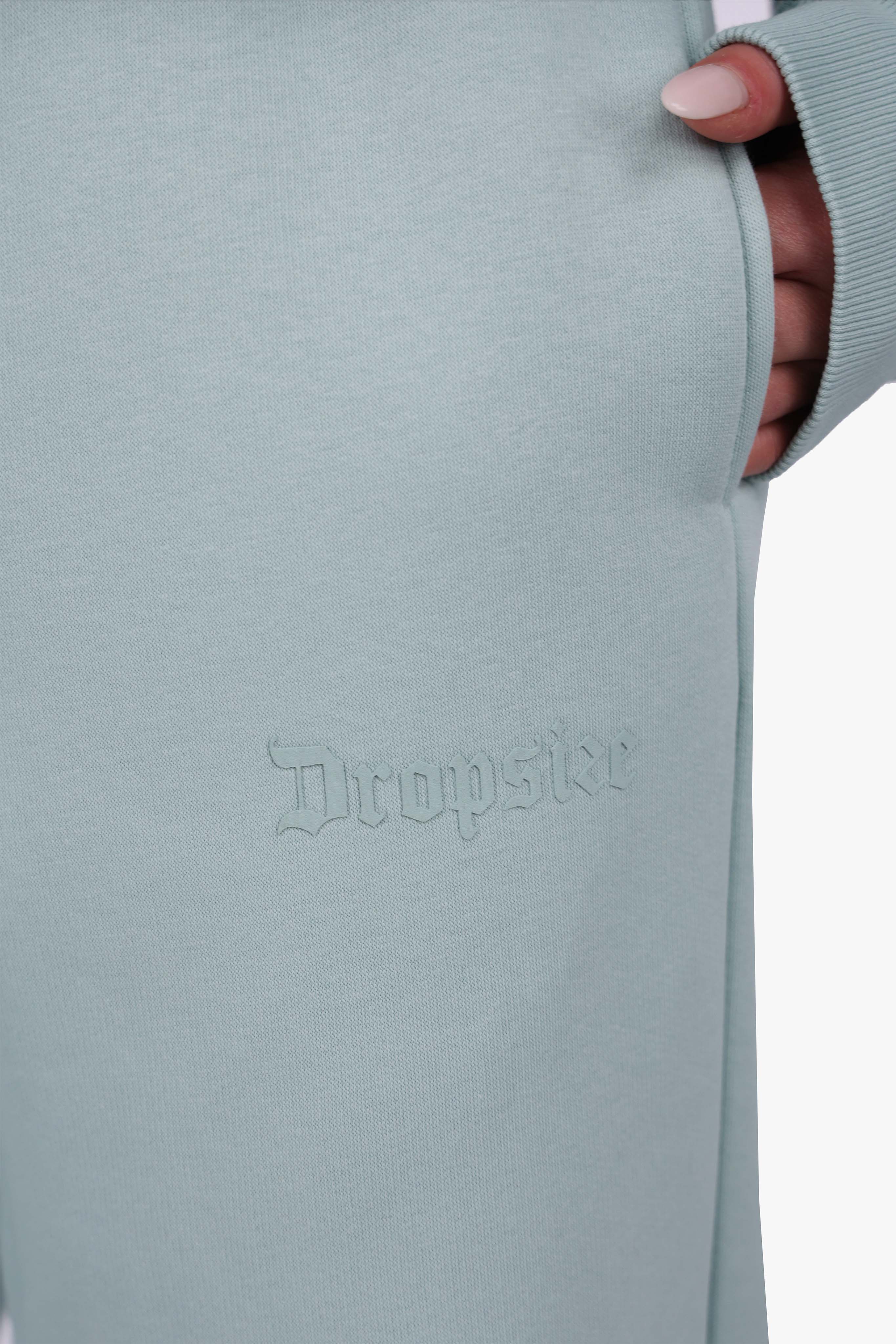 WOMEN BASIC COZY OPEN LEG JOGGER MINT