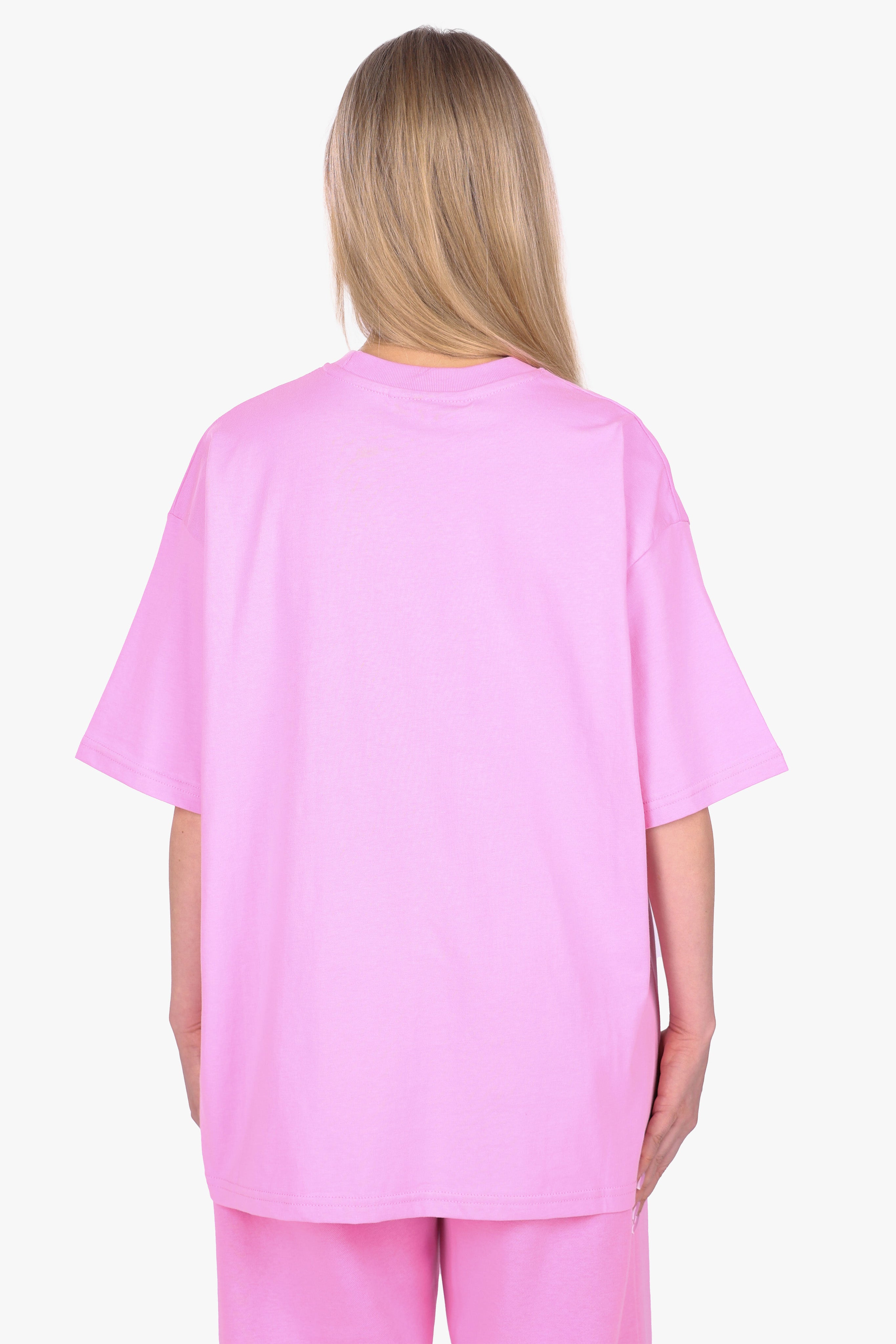 HEAVY OVERSIZE LADIES T-SHIRT PINK