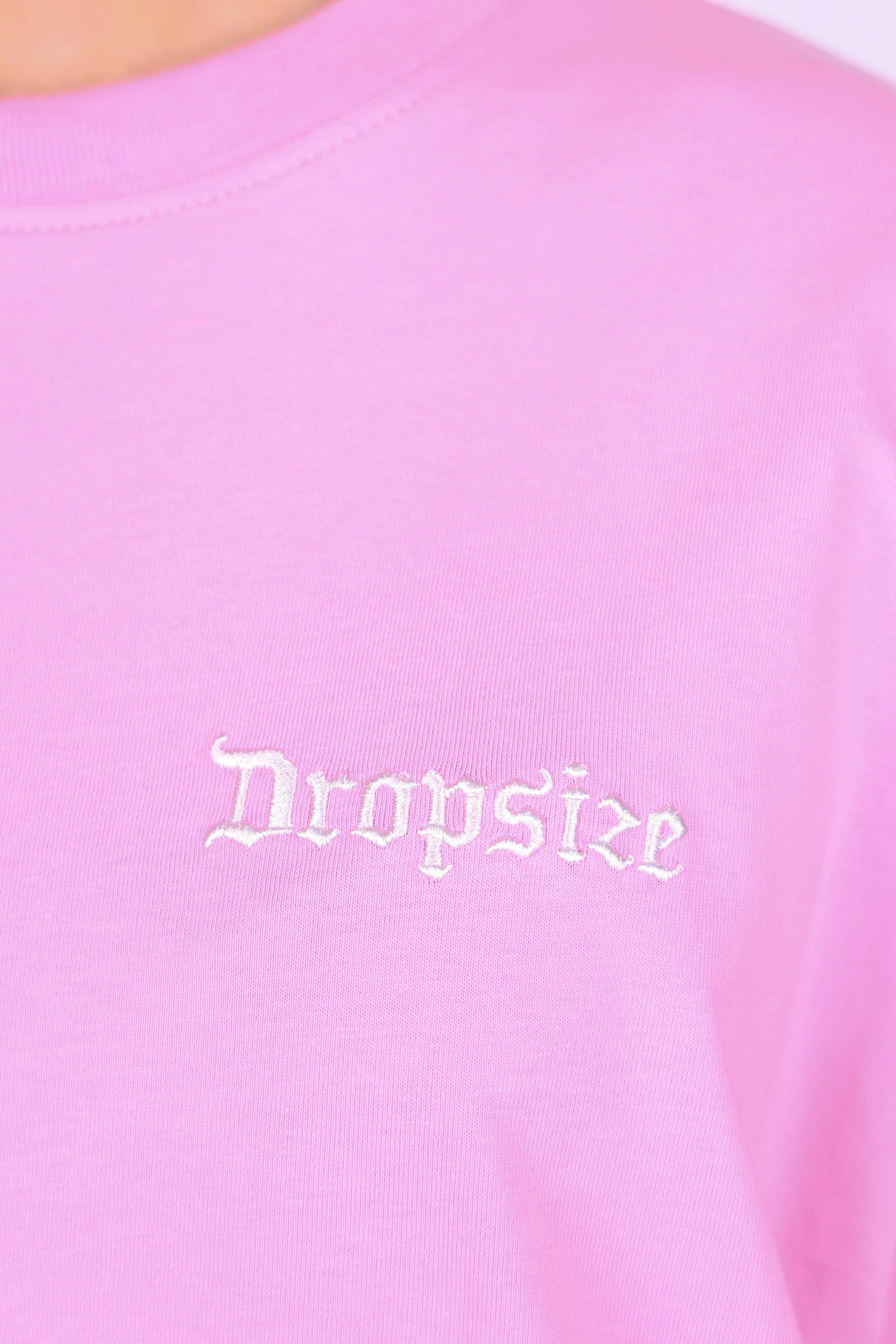 HEAVY OVERSIZE LADIES T-SHIRT PINK