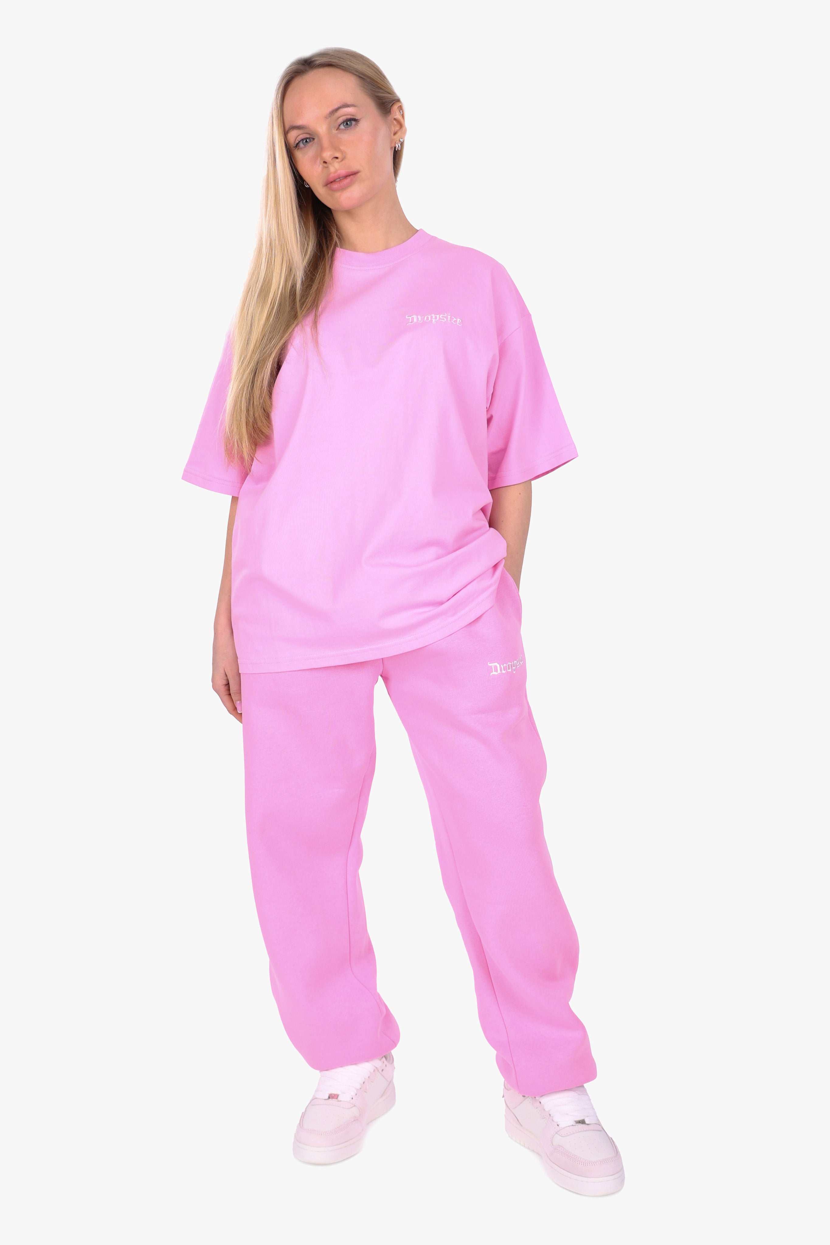 HEAVY OVERSIZE LADIES T-SHIRT PINK