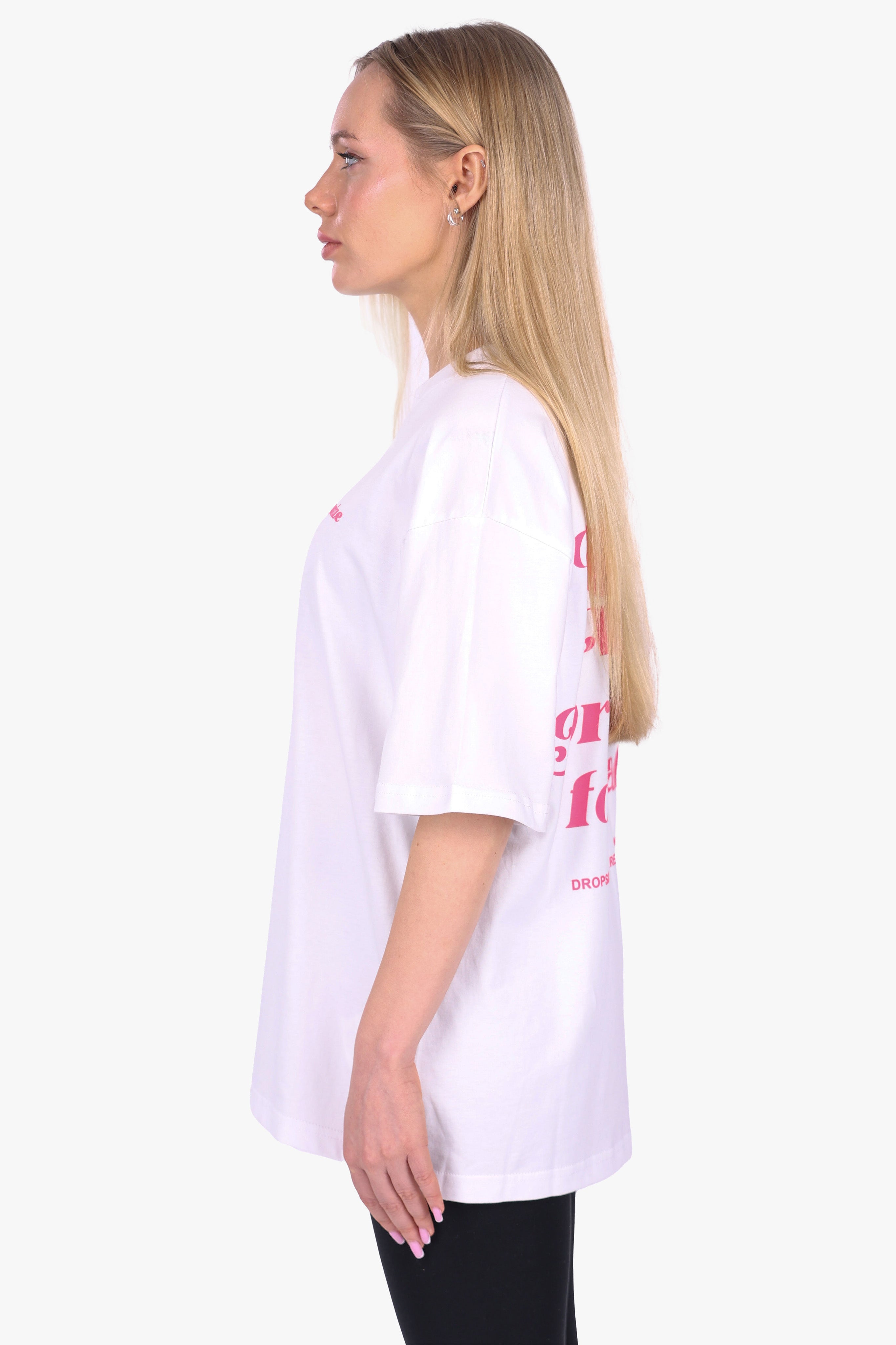 HEAVY OVERSIZE REALITY T-SHIRT WHITE