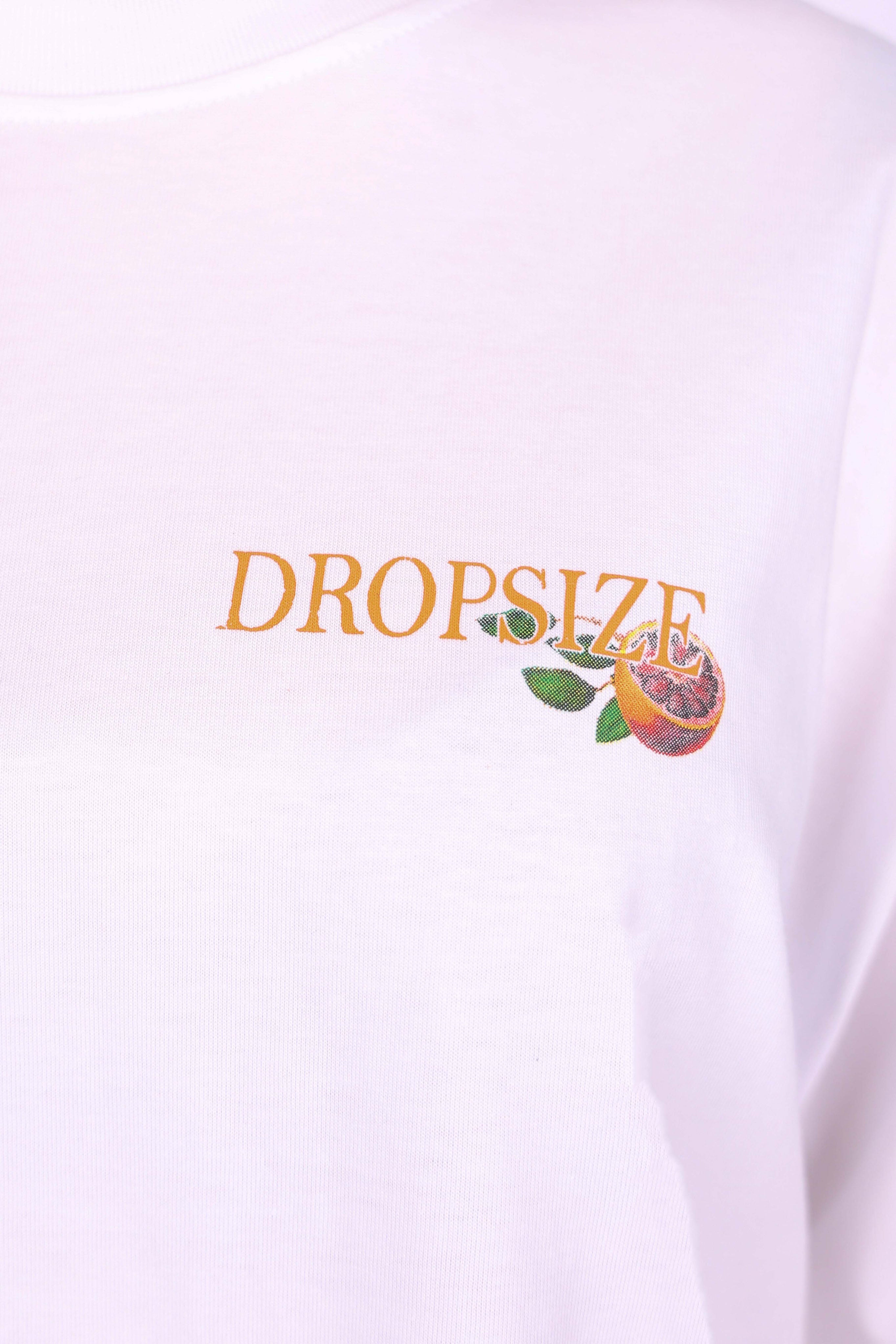 HEAVY OVERSIZE ORANGES T-SHIRT WHITE