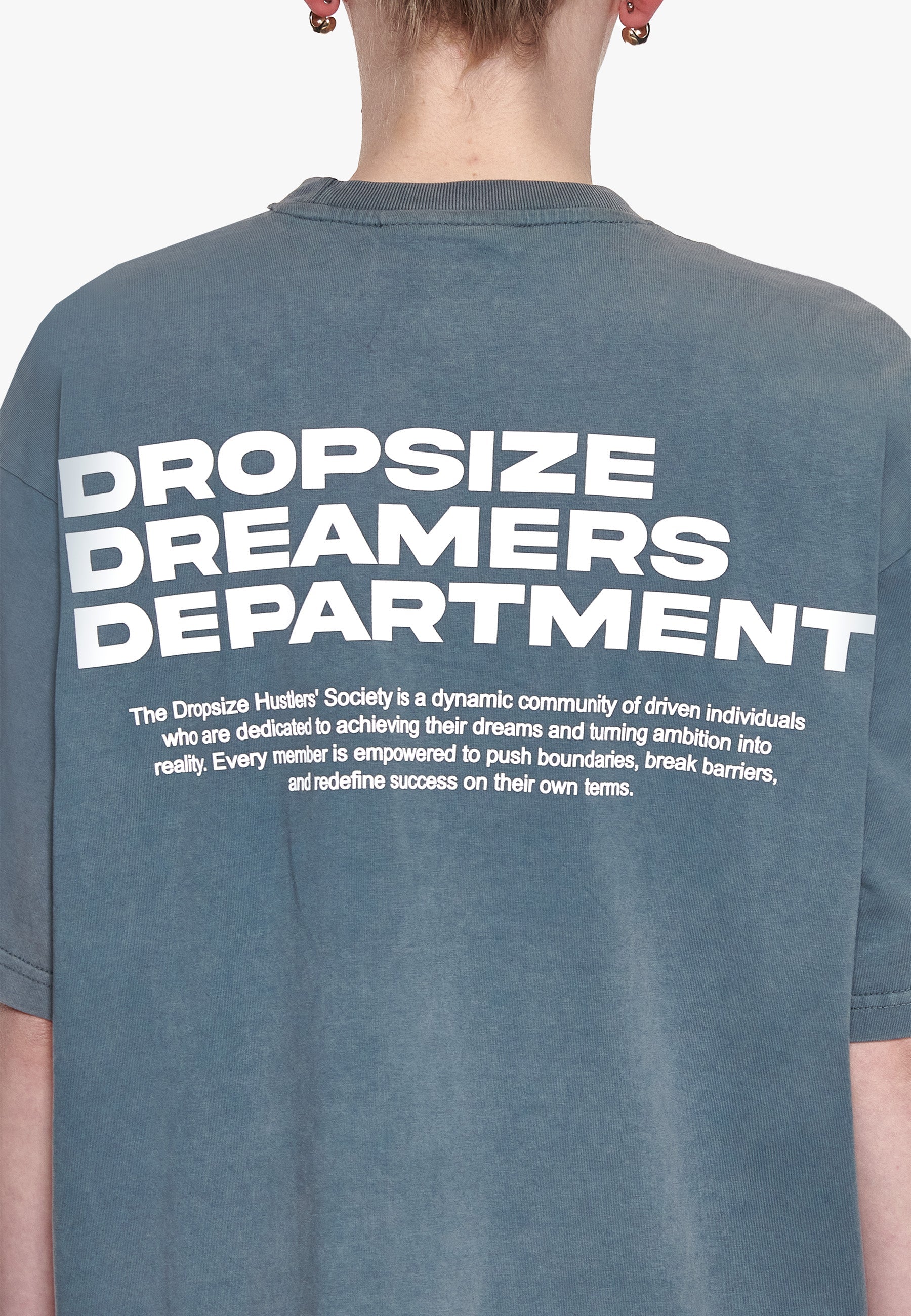 HEAVY OVERSIZE DREAMERS DEPT WASHED GREY