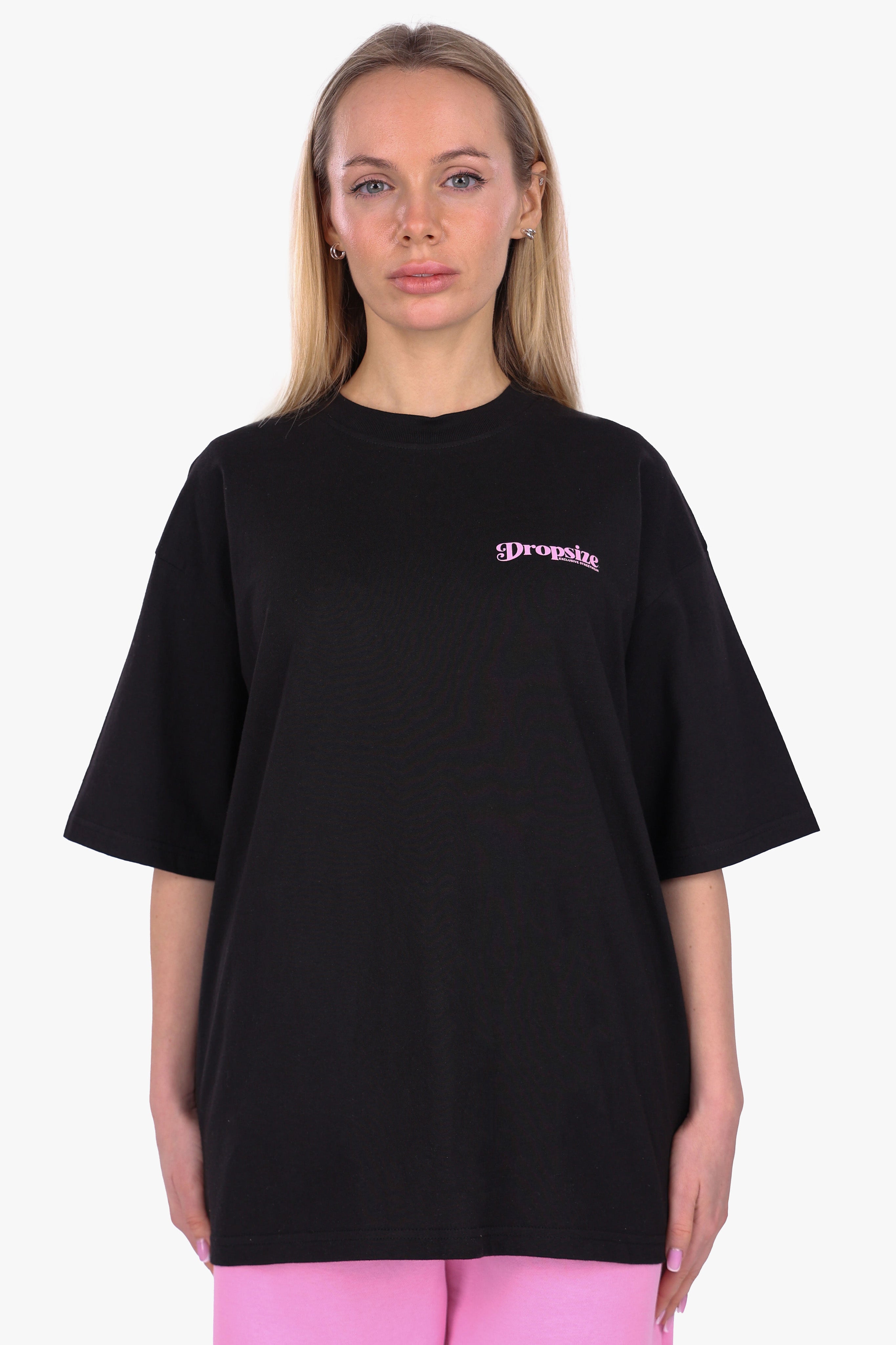 HEAVY OVERSIZE RAW AND REAL TSHIRT BLACK