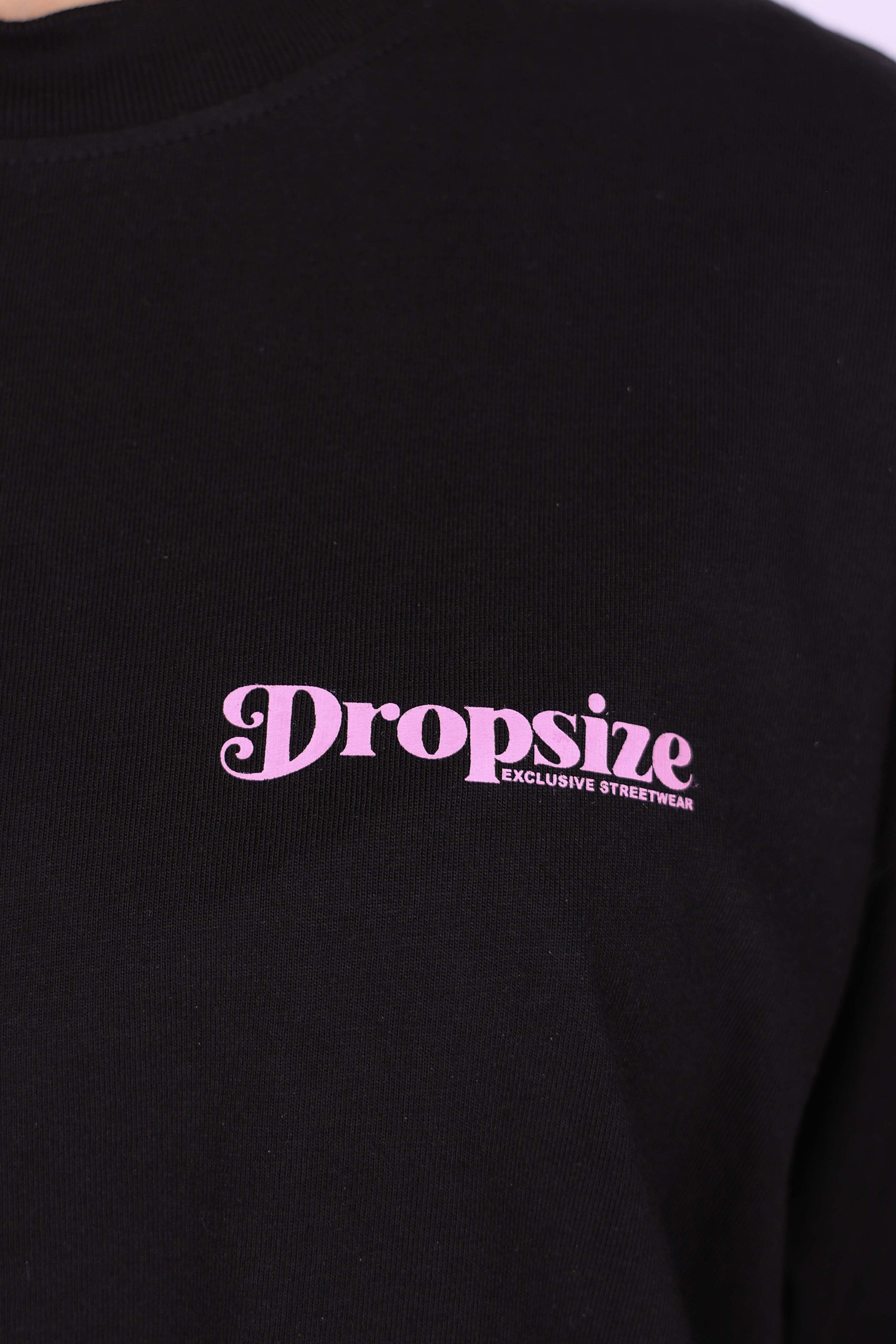 HEAVY OVERSIZE RAW AND REAL TSHIRT BLACK