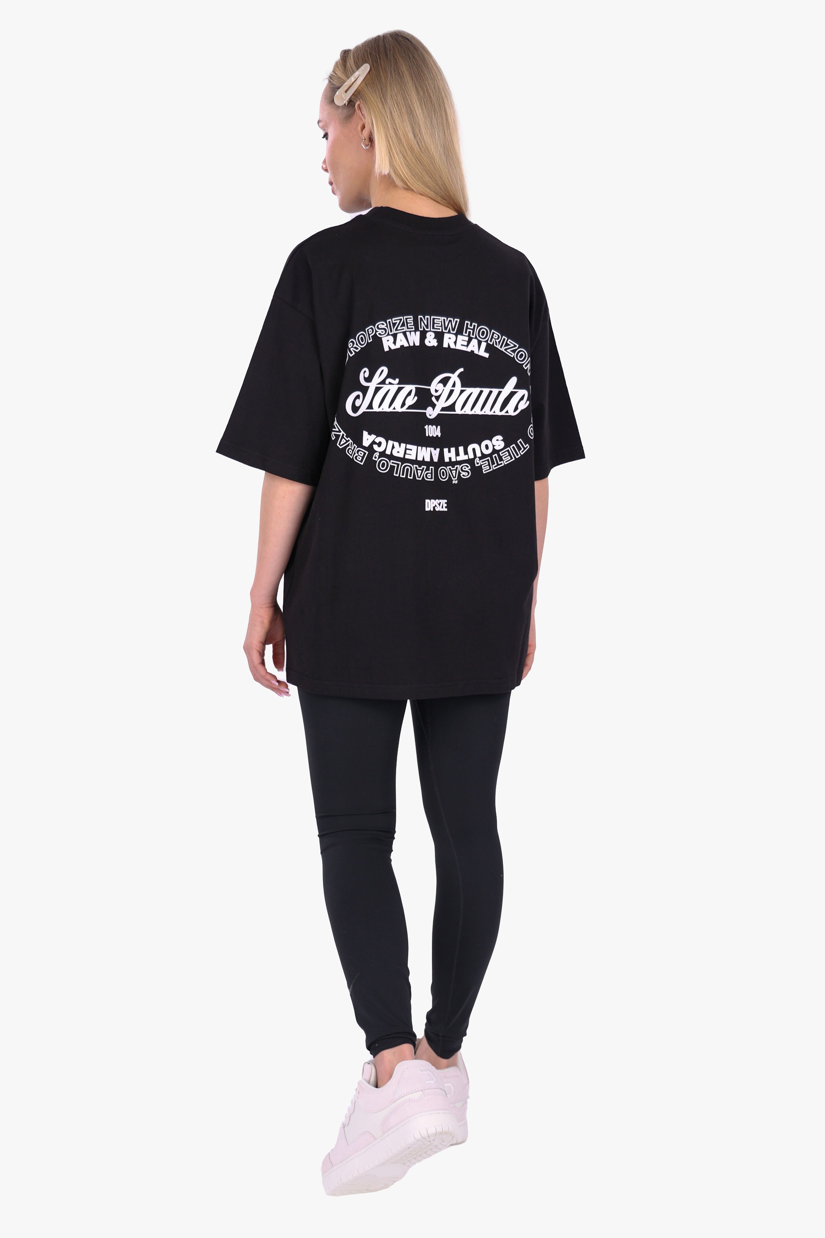 HEAVY OVERSIZE SAO PAULO T-SHIRT BLACK