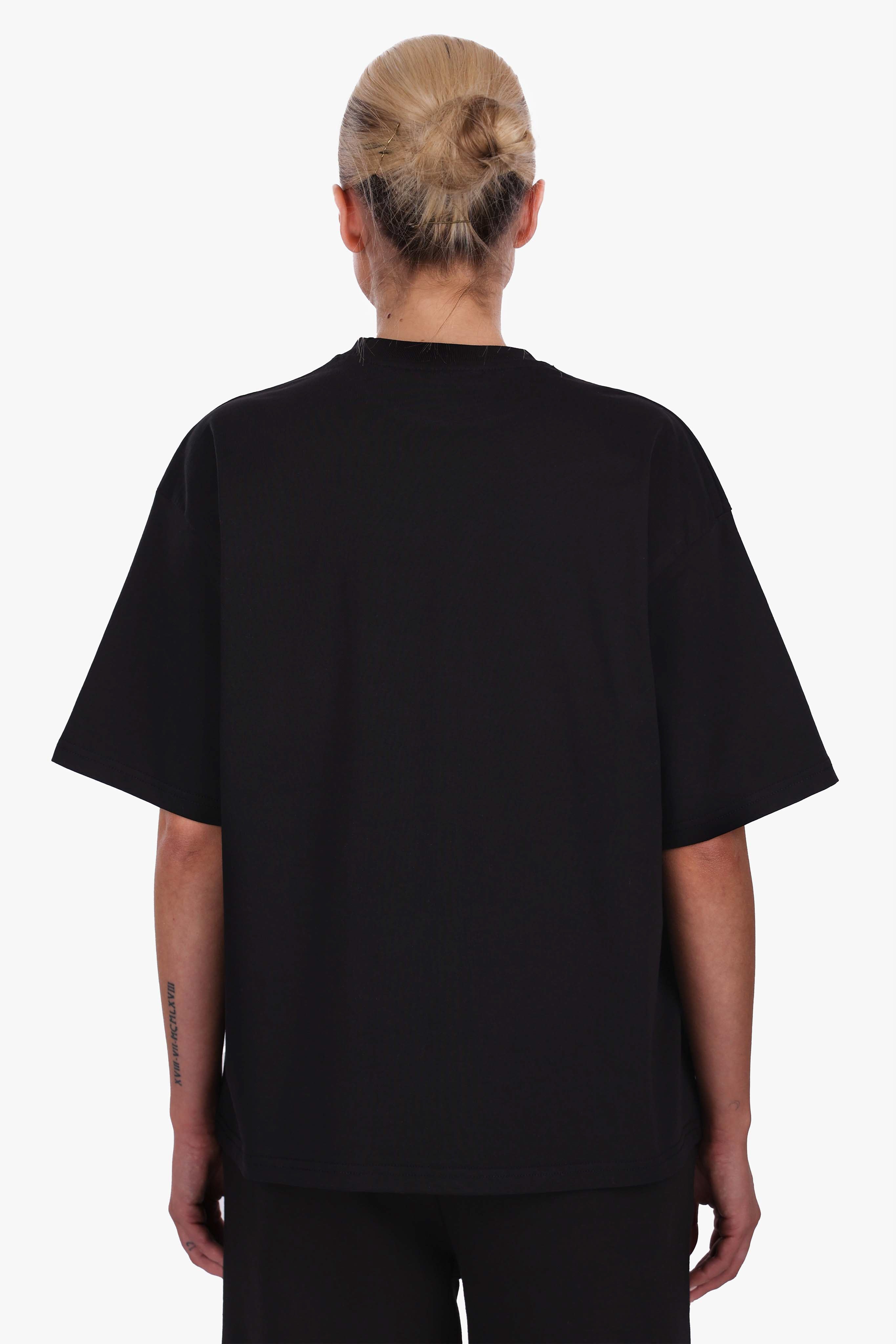 WOMEN BASIC COZY T-SHIRT BLACK