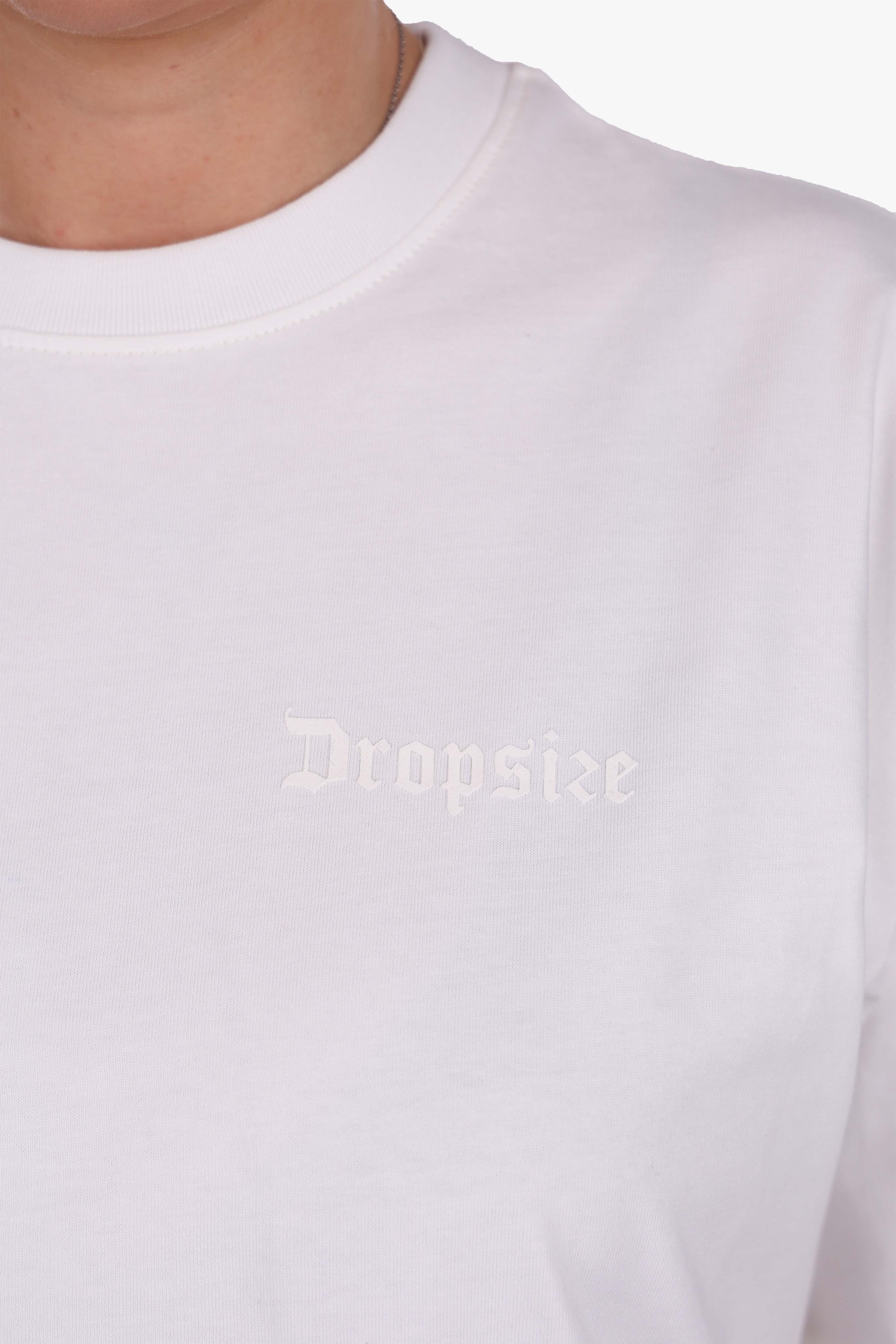 WOMEN BASIC COZY T-SHIRT CREAM WHITE