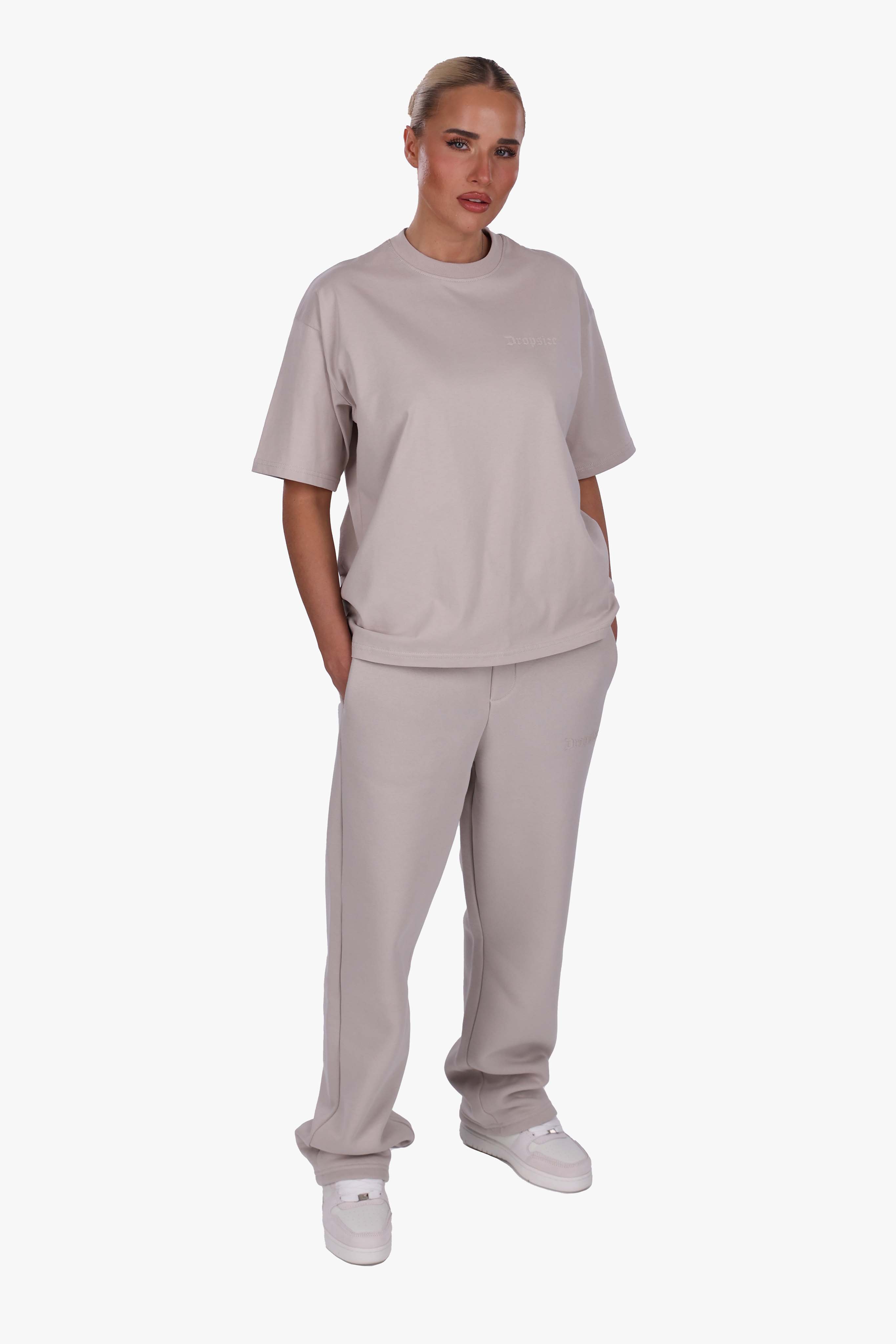 WOMEN BASIC COZY T-SHIRT MOON BEAN