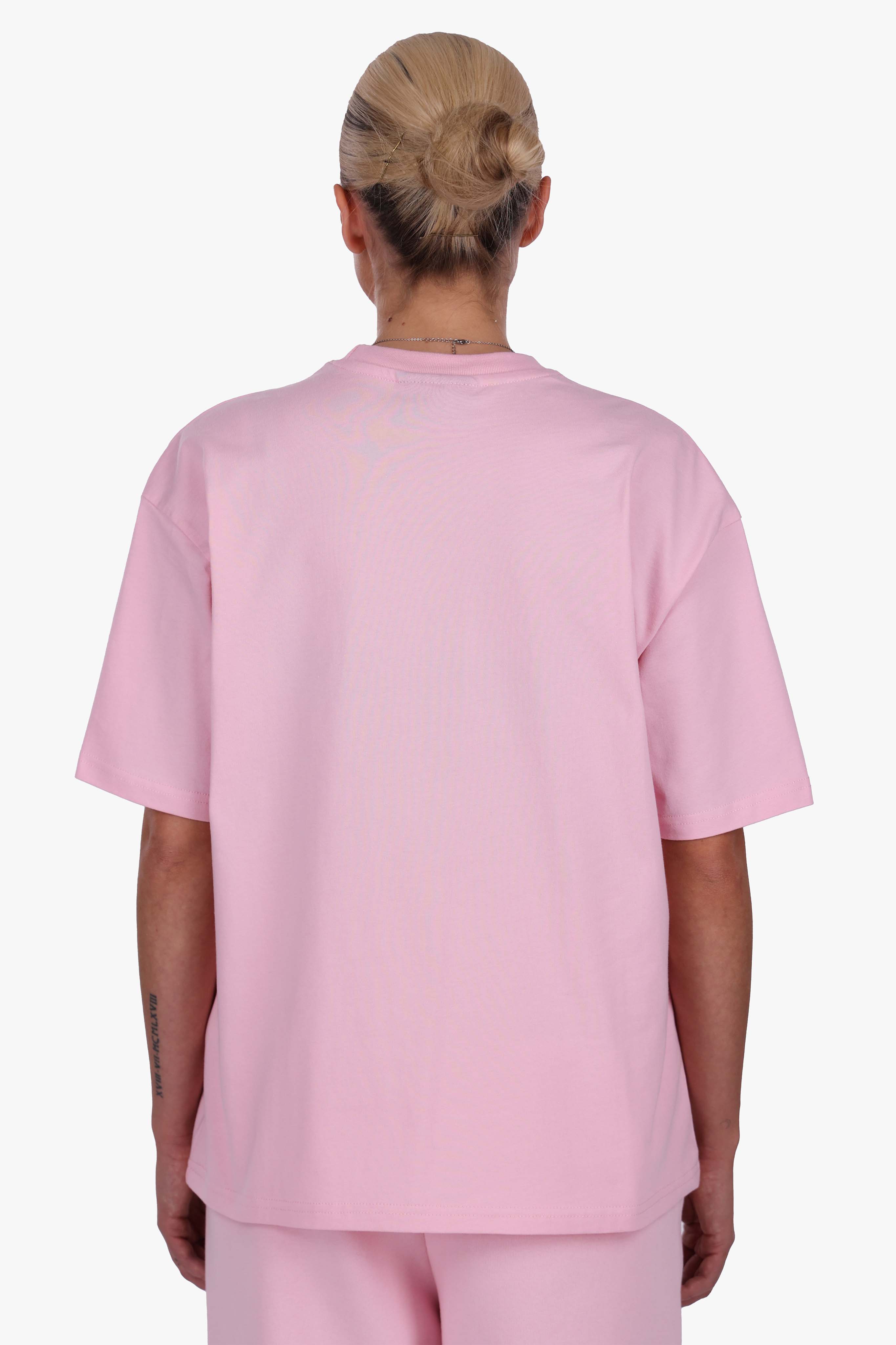 WOMEN BASIC COZY T-SHIRT PINK