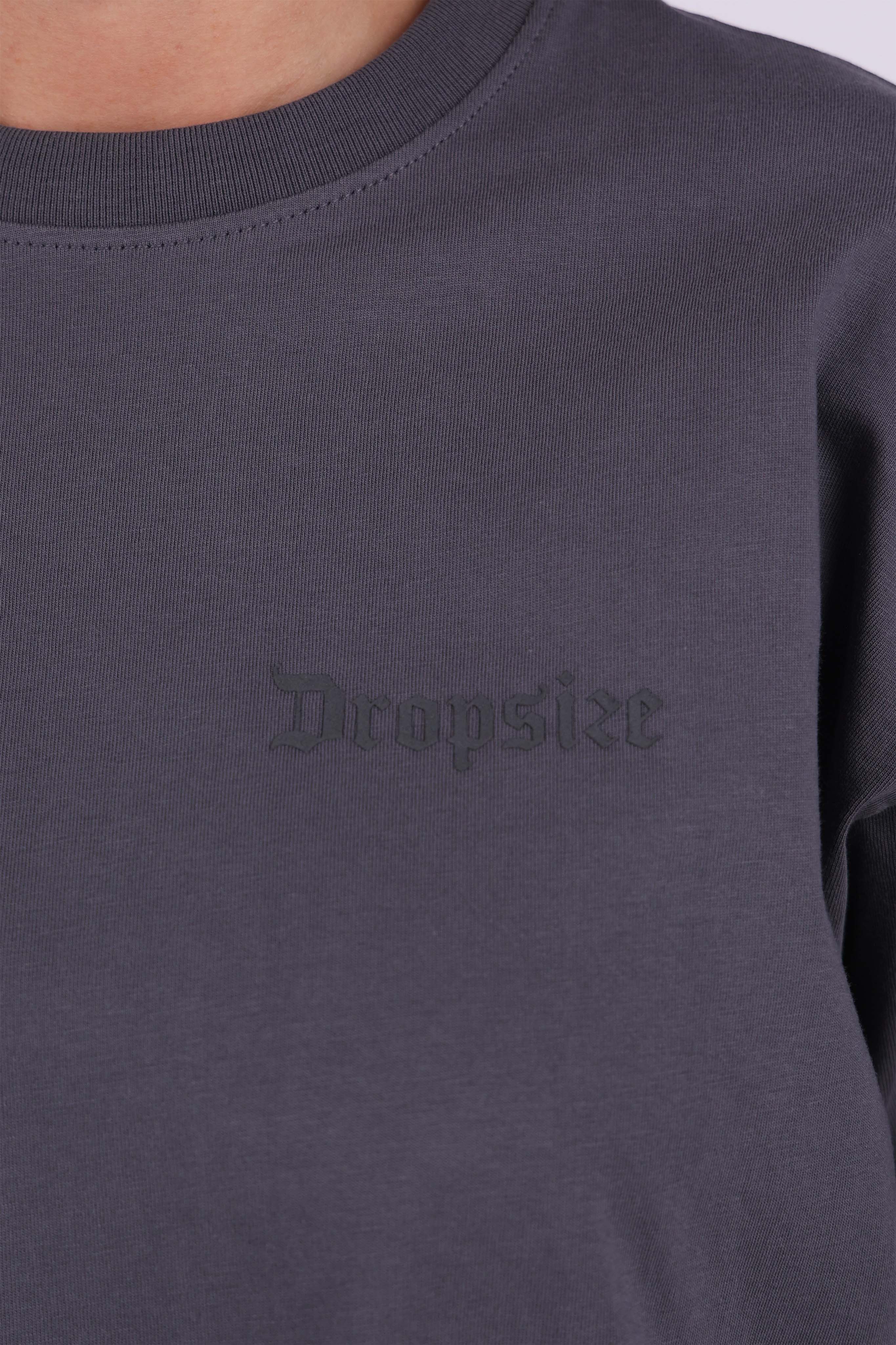 WOMEN BASIC COZY T-SHIRT STEEL GREY