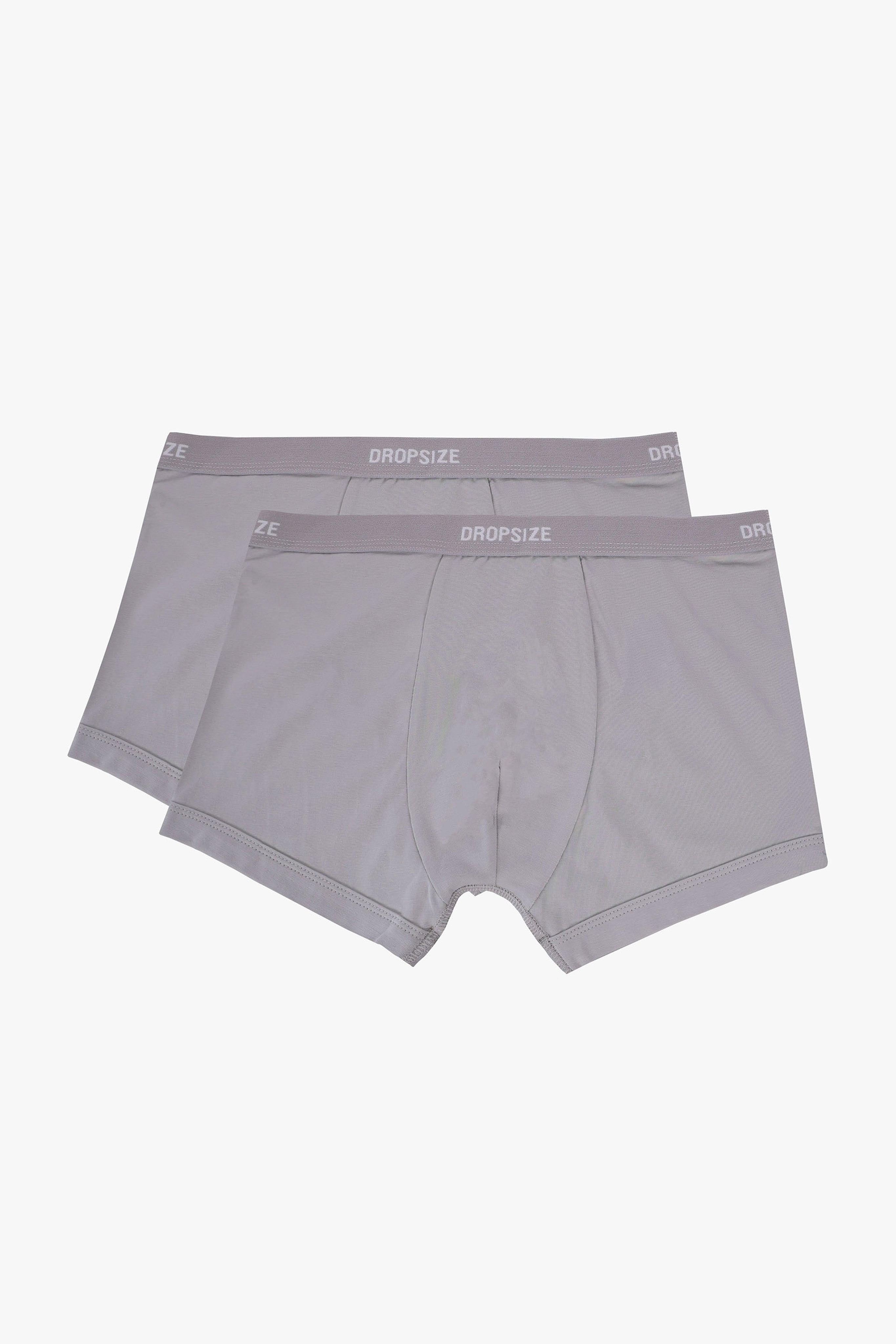 BOXERSHORTS 2 PACK LIGHT GREY