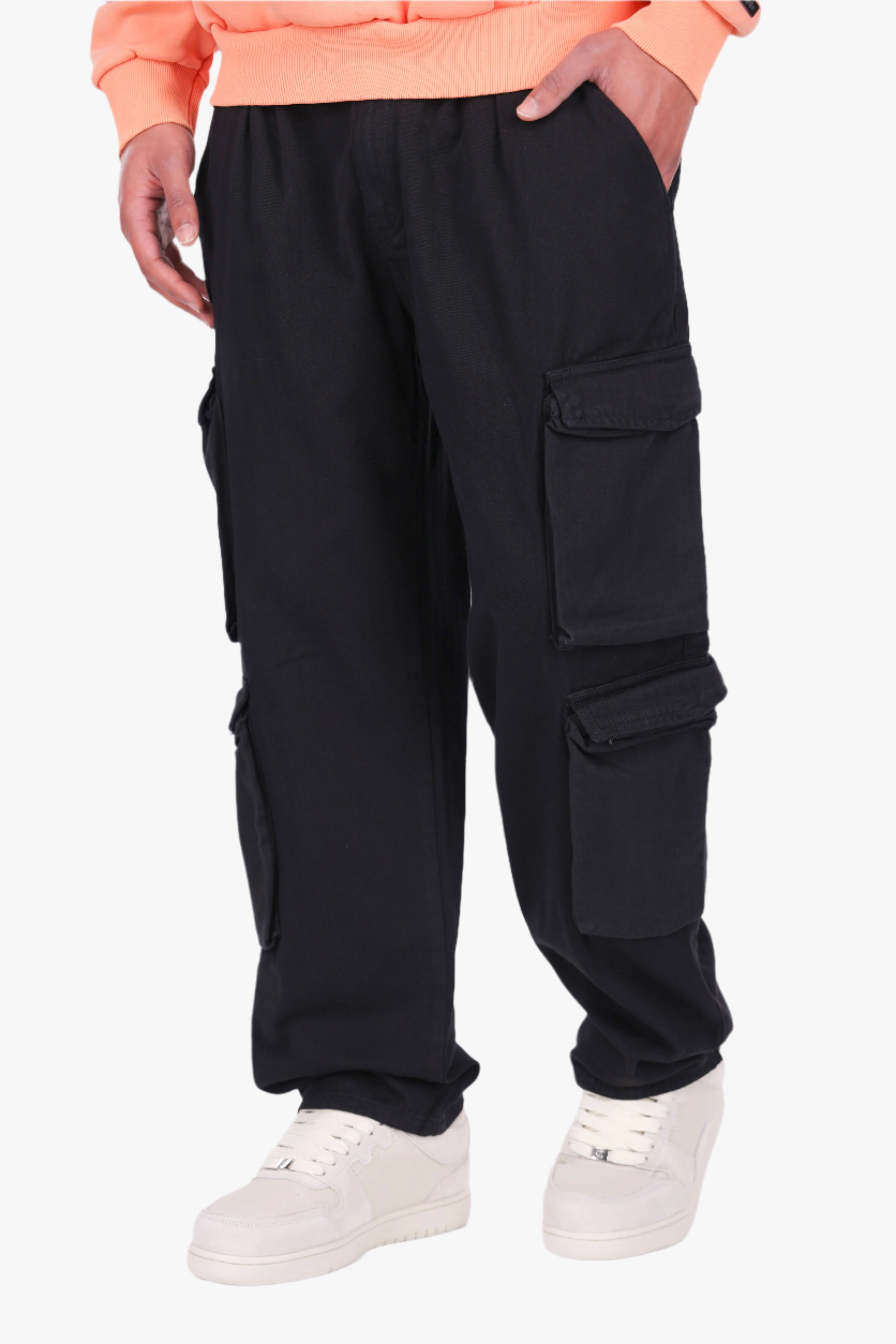 FOUR POCKET CARGO PANT BLACK
